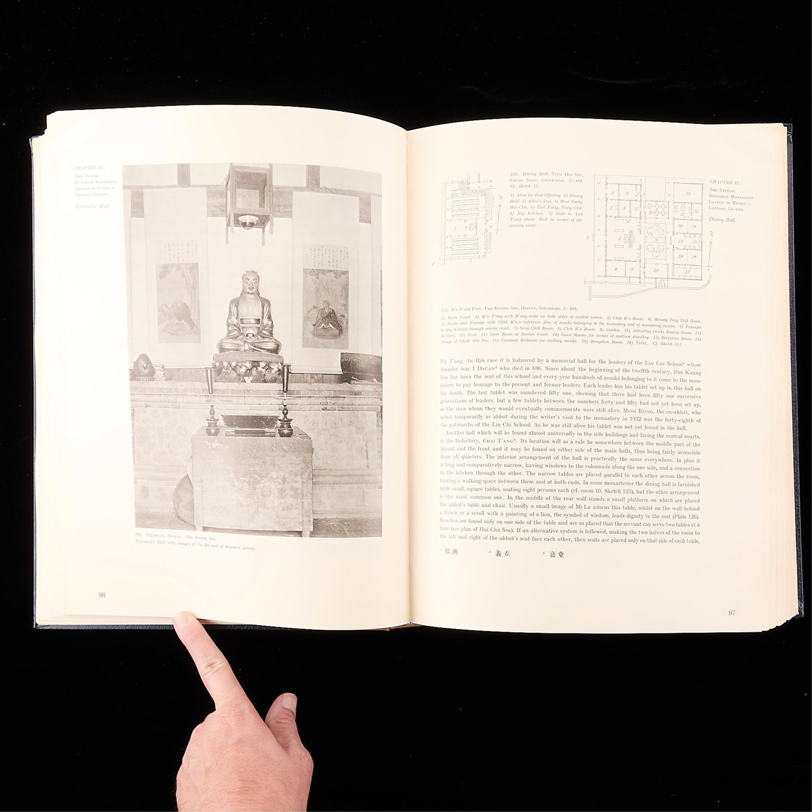 Johannes Prip-Moller "Buddhist Monasteries" Book: Johannes Prip-Moller, "Chinese Buddhist Monasteries: Their Plan and its Function as a Setting for Buddhist Monastic Life," Gads Forlag: 1937. Third edition. Hardcover. Height: 15 1/2 in x width: 11 1/