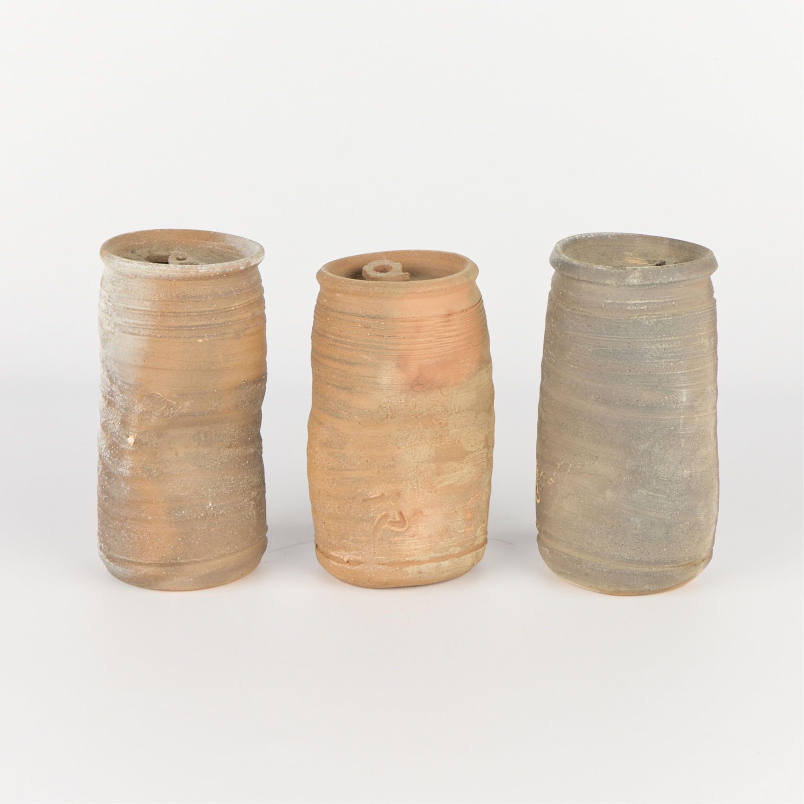 3 Kada & Akeme Kimura Pottery Beer Cans 1985 (1 of 4)