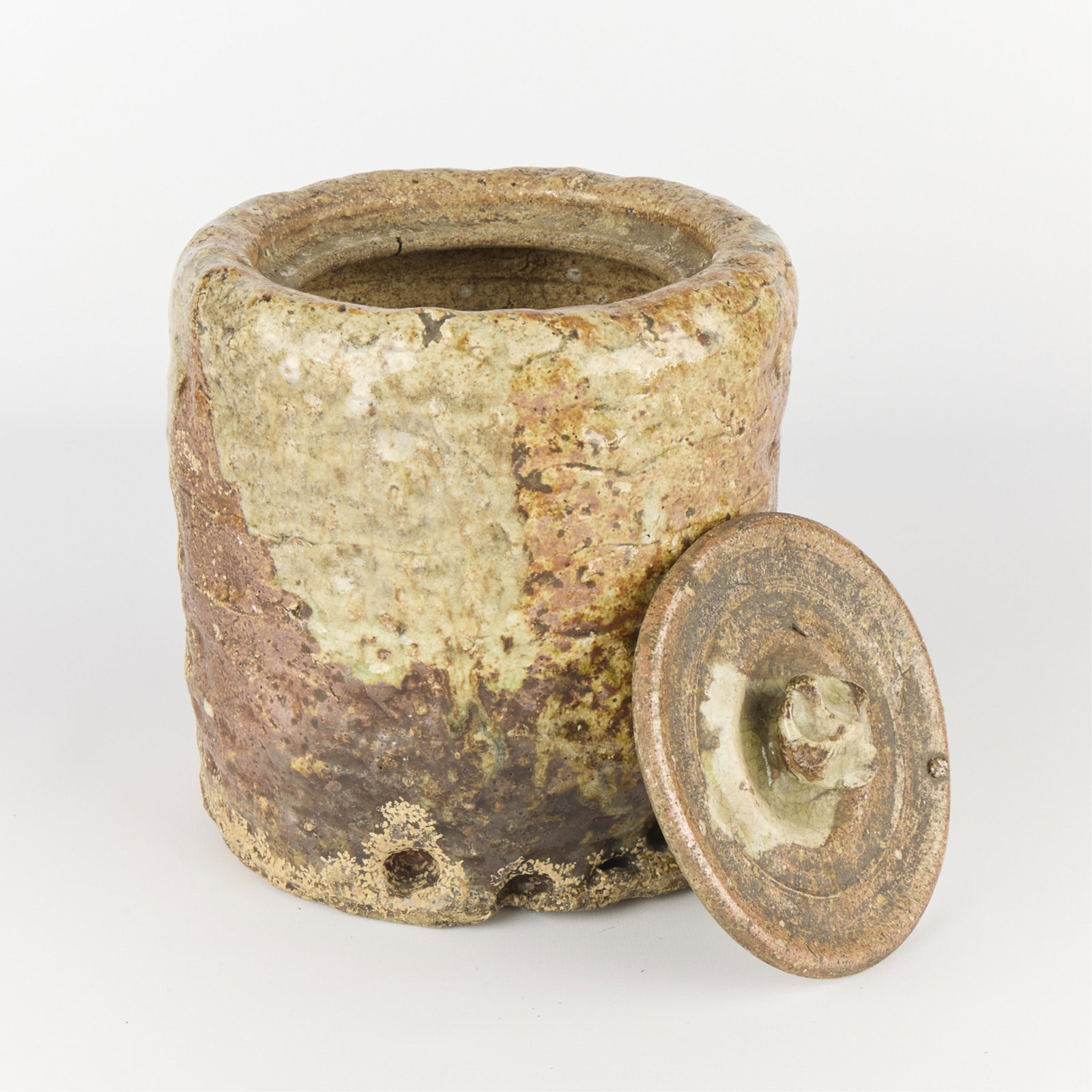 Japanese Studio Pottery Water Pot (1 of 5)