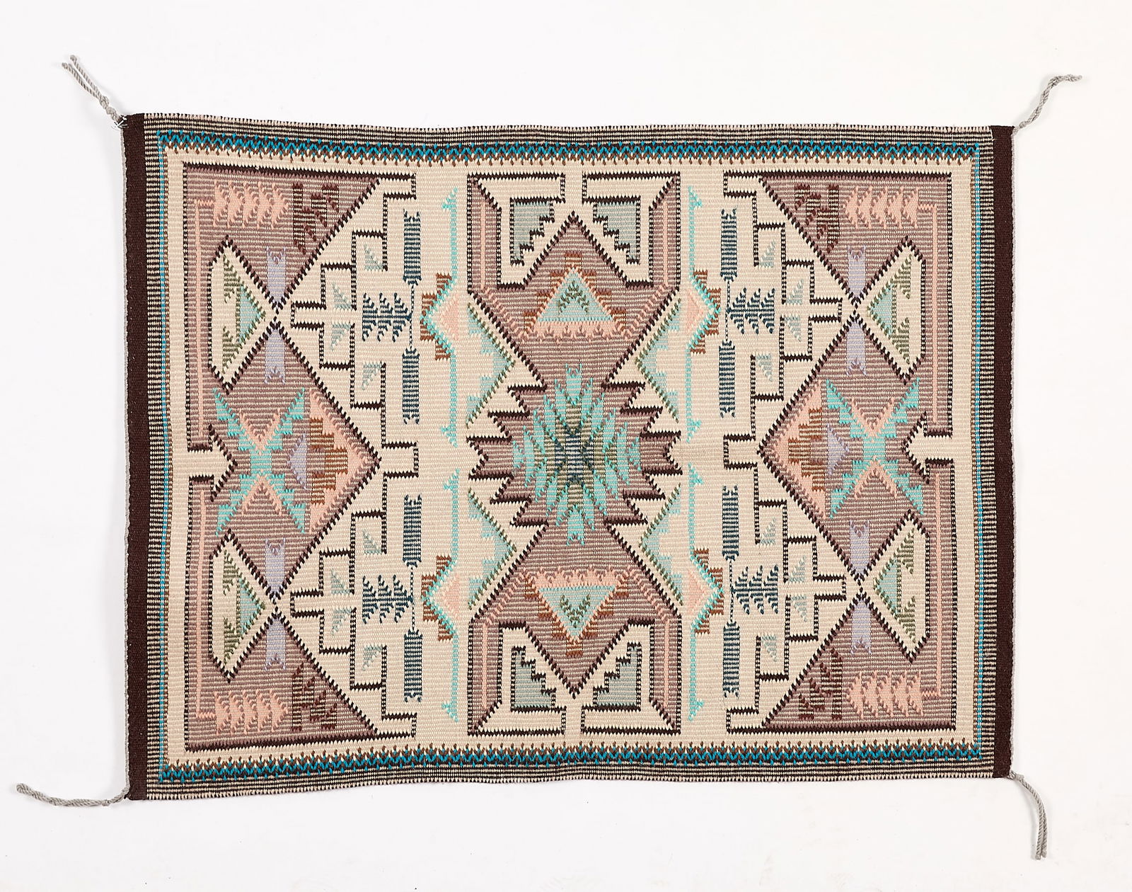 Nora Wilkinson Teec Nos Pos Rug w/ Raised Outline (1 of 3)
