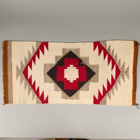 20th c. Southwestern Navajo Rug Textile