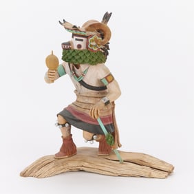 Tauchoney Slim Jr. Carved Hopi Kachina