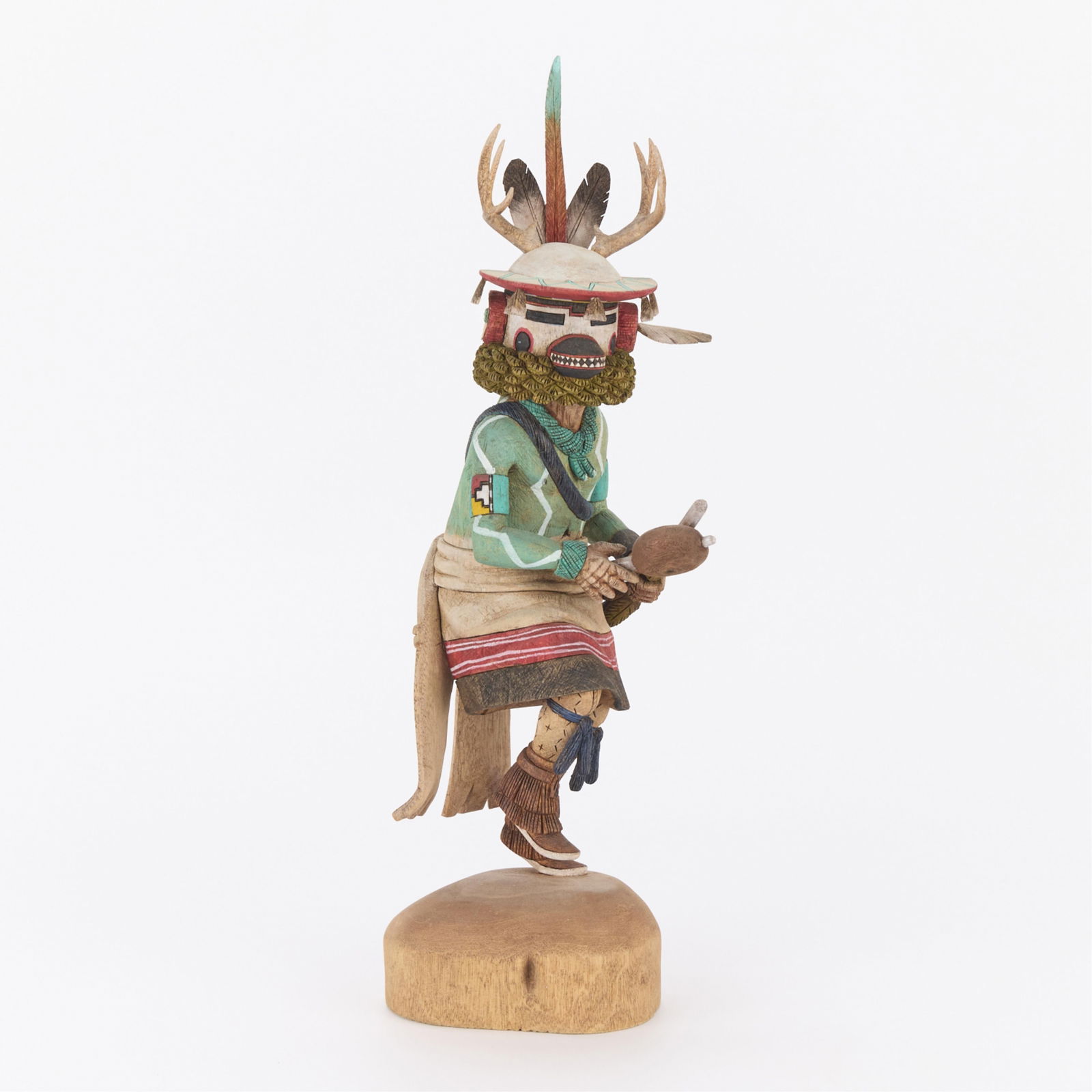 B. Kayquop Tewa Carved Hopi Kachina Doll (1 of 5)