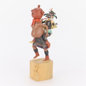 Silas Roy "Mudhead Carrying Tuhavi" Kachina