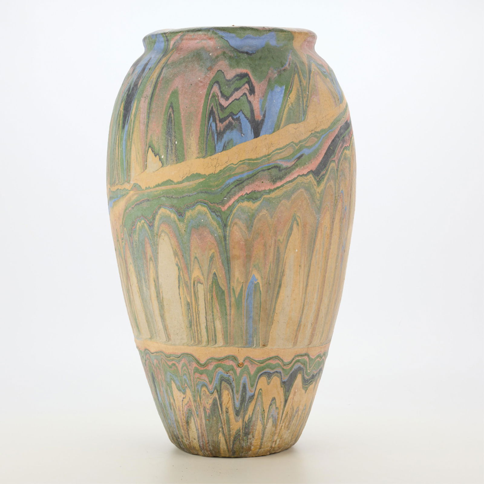 Lrg Rainbow Ozark Roadside Tourist Jar 24" (1 of 6)