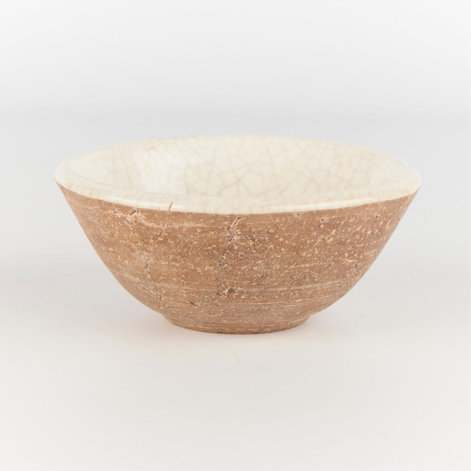 Studio Pottery Crackle Glaze Bowl - Signed Cyrano (1 of 5)