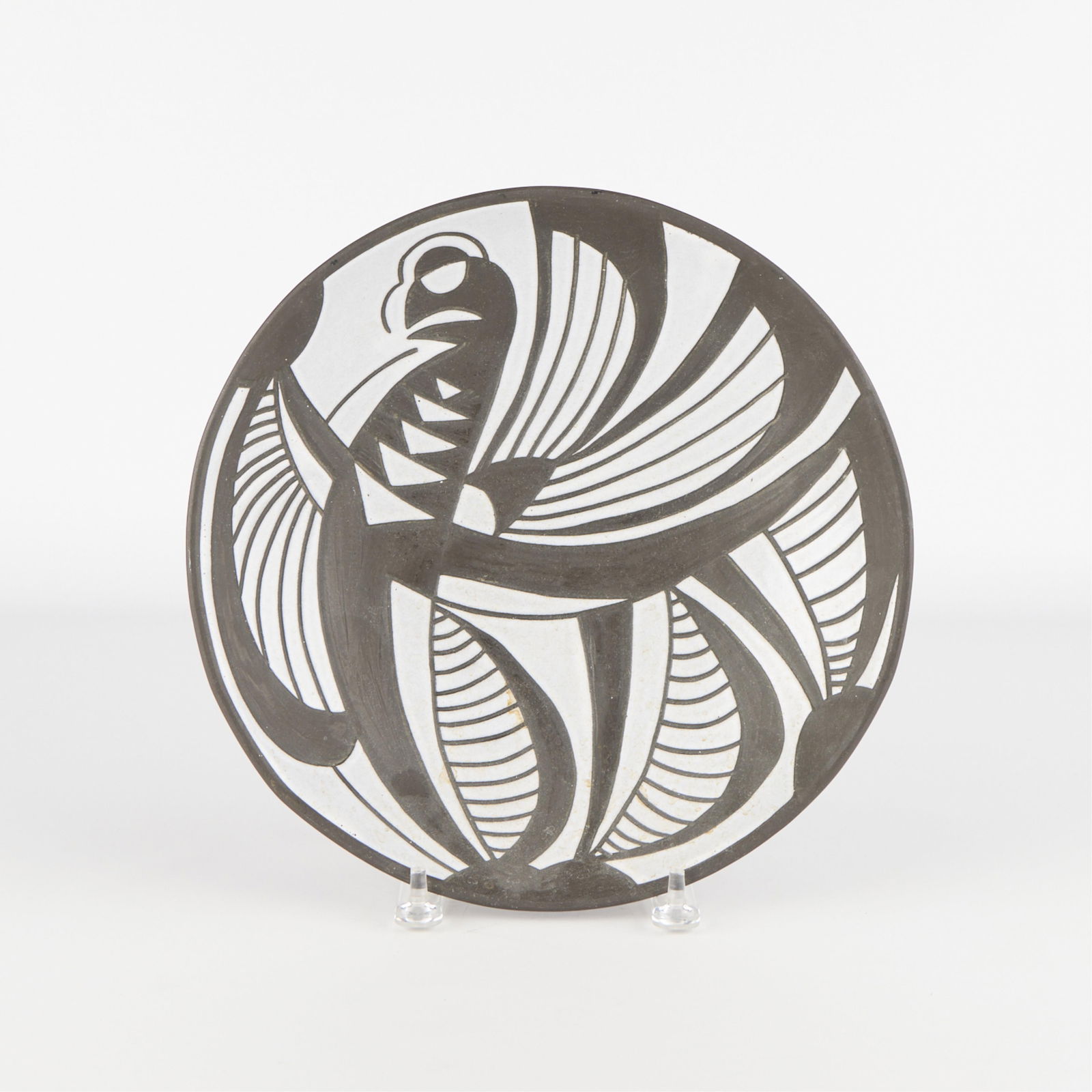 Starck for Andersen "Tribal Bird" Pottery Bowl (1 of 5)