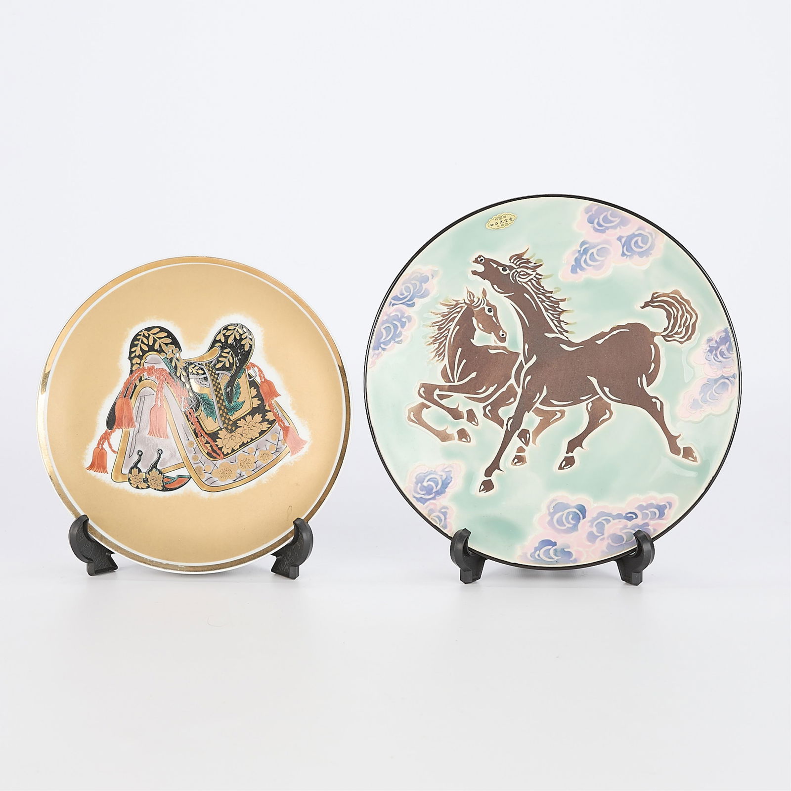 2 Modern Japanese Porcelain Plates (1 of 7)