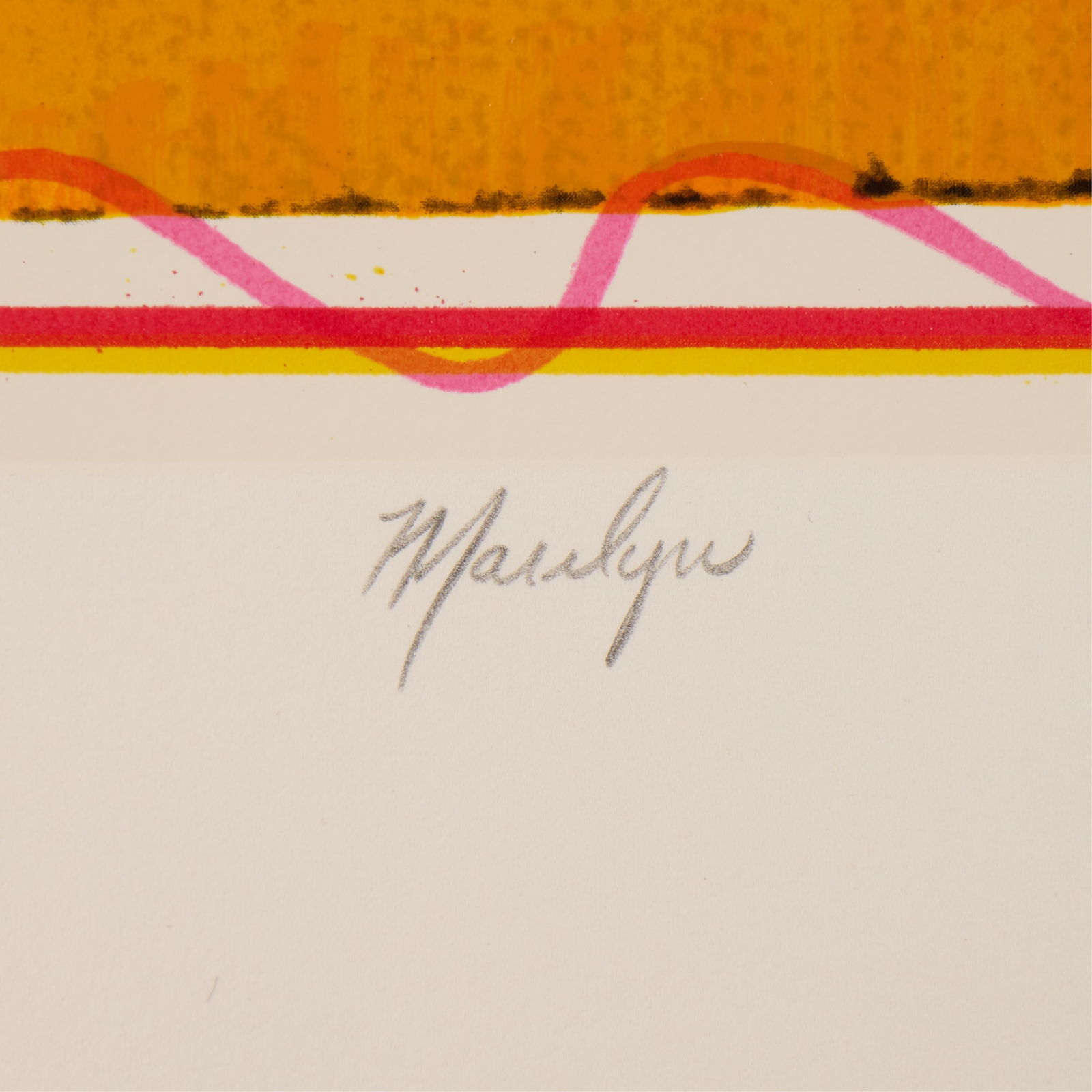 Anthony Whelian "Marilyn" Serigraph - 4