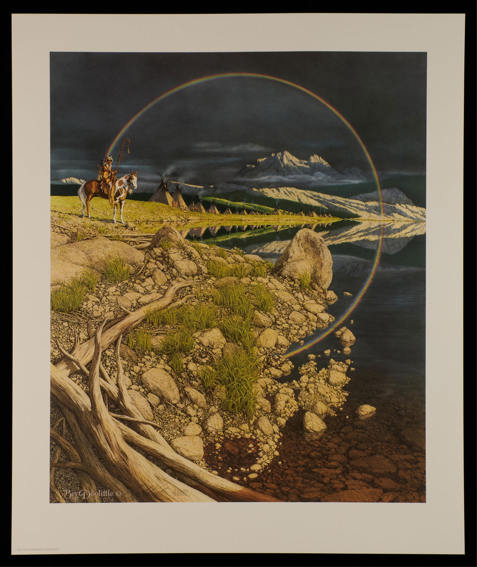 Bev Doolittle "The Sentinel" Print S/N (1 of 4)