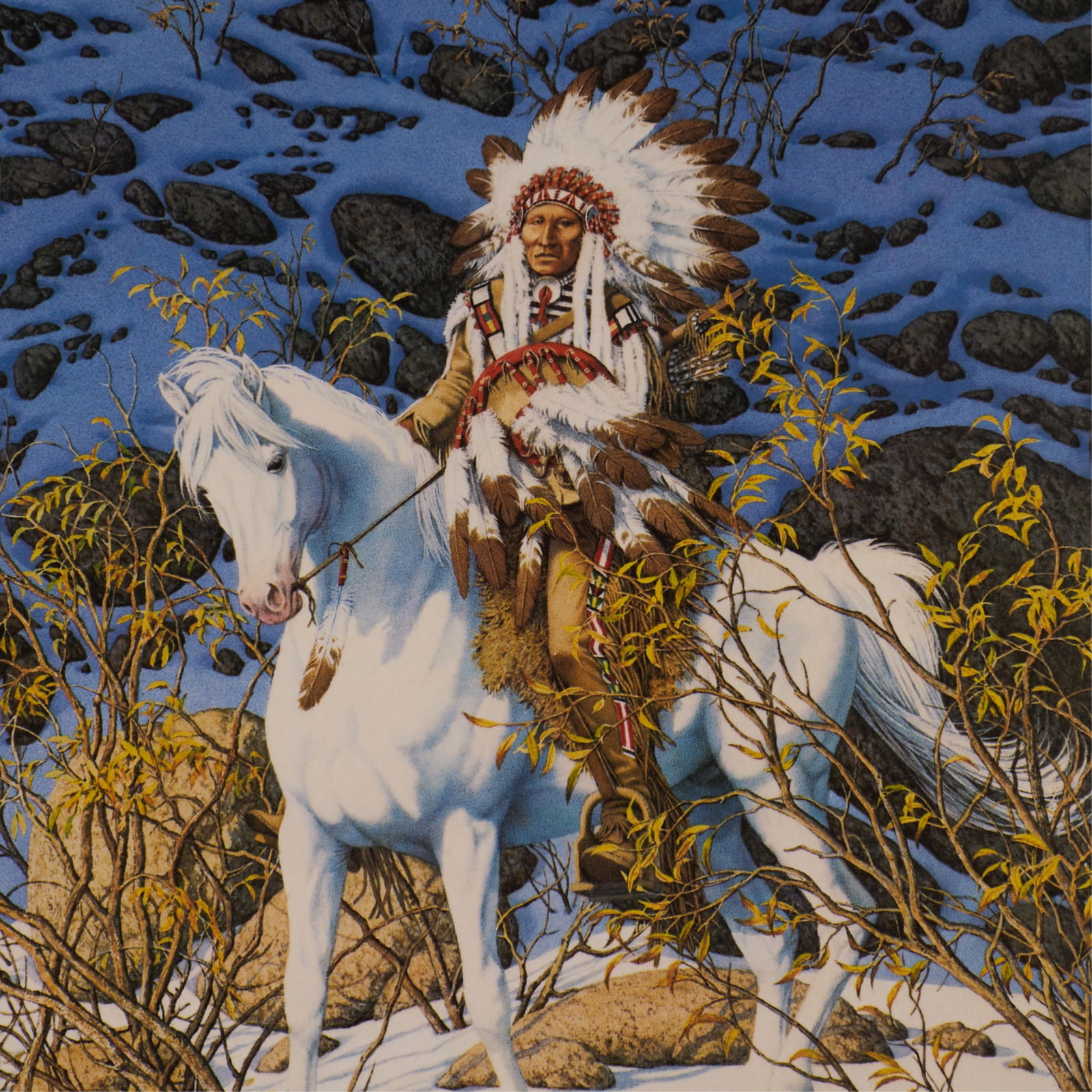 Bev Doolittle "Eagle Heart" Print S/N - 5