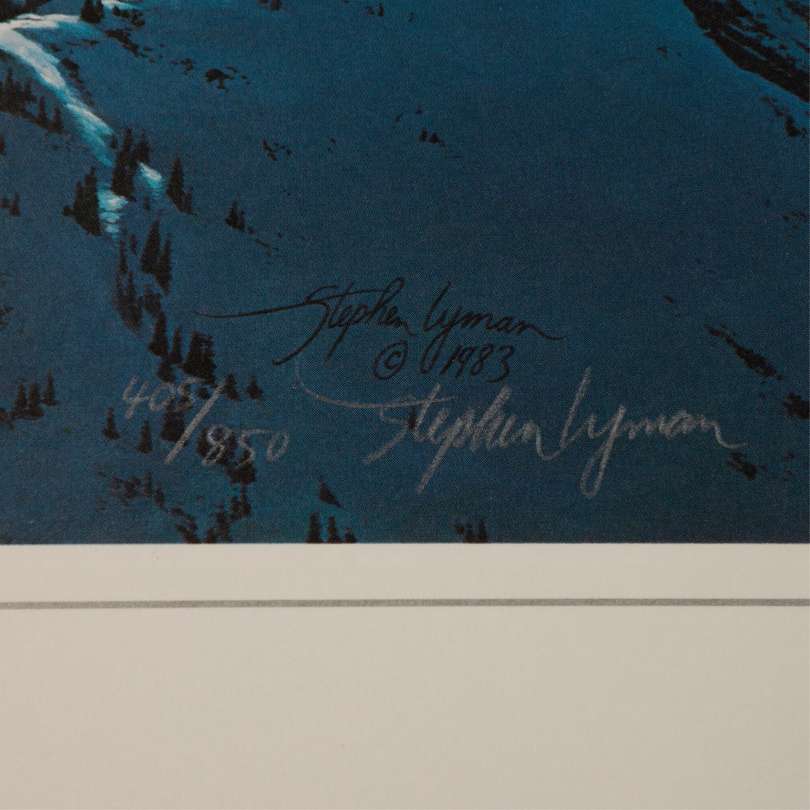 Stephen Lyman "Free Flight" Lithograph S/N - 2