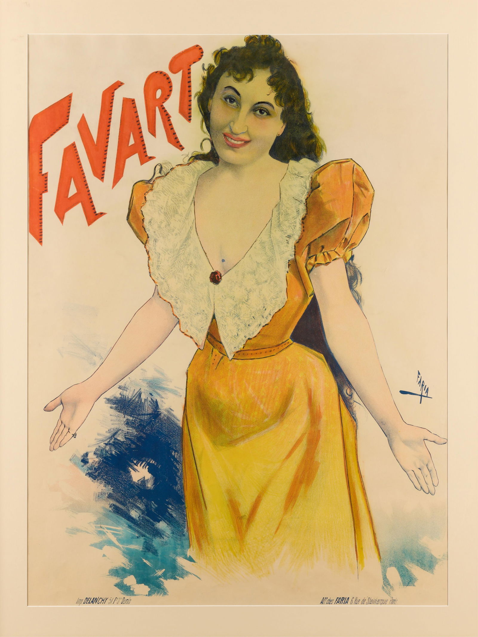 Operetta Madame Justine "Favart" Poster 1968 (1 of 7)