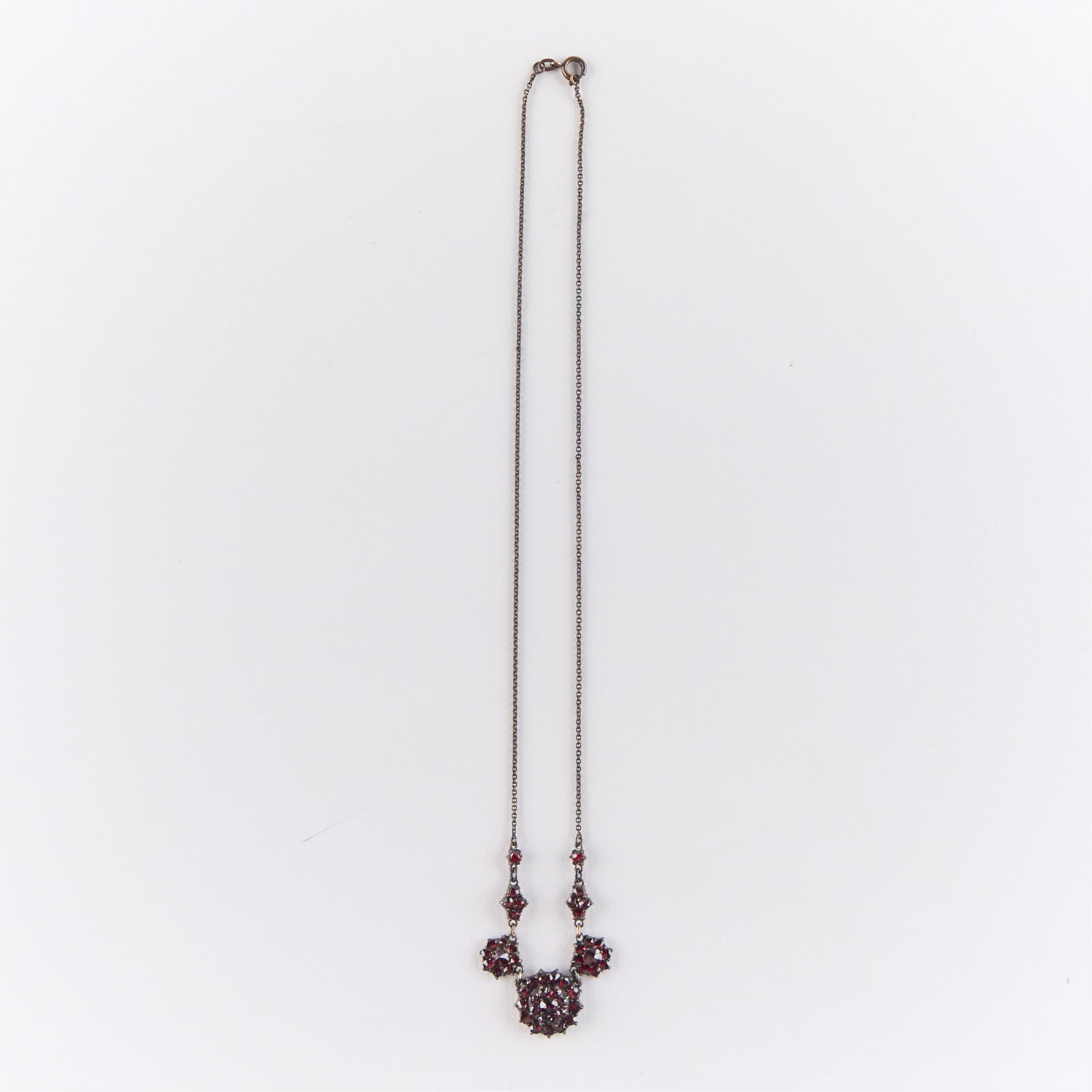 Victorian Bohemian Garnet Necklace (1 of 3)