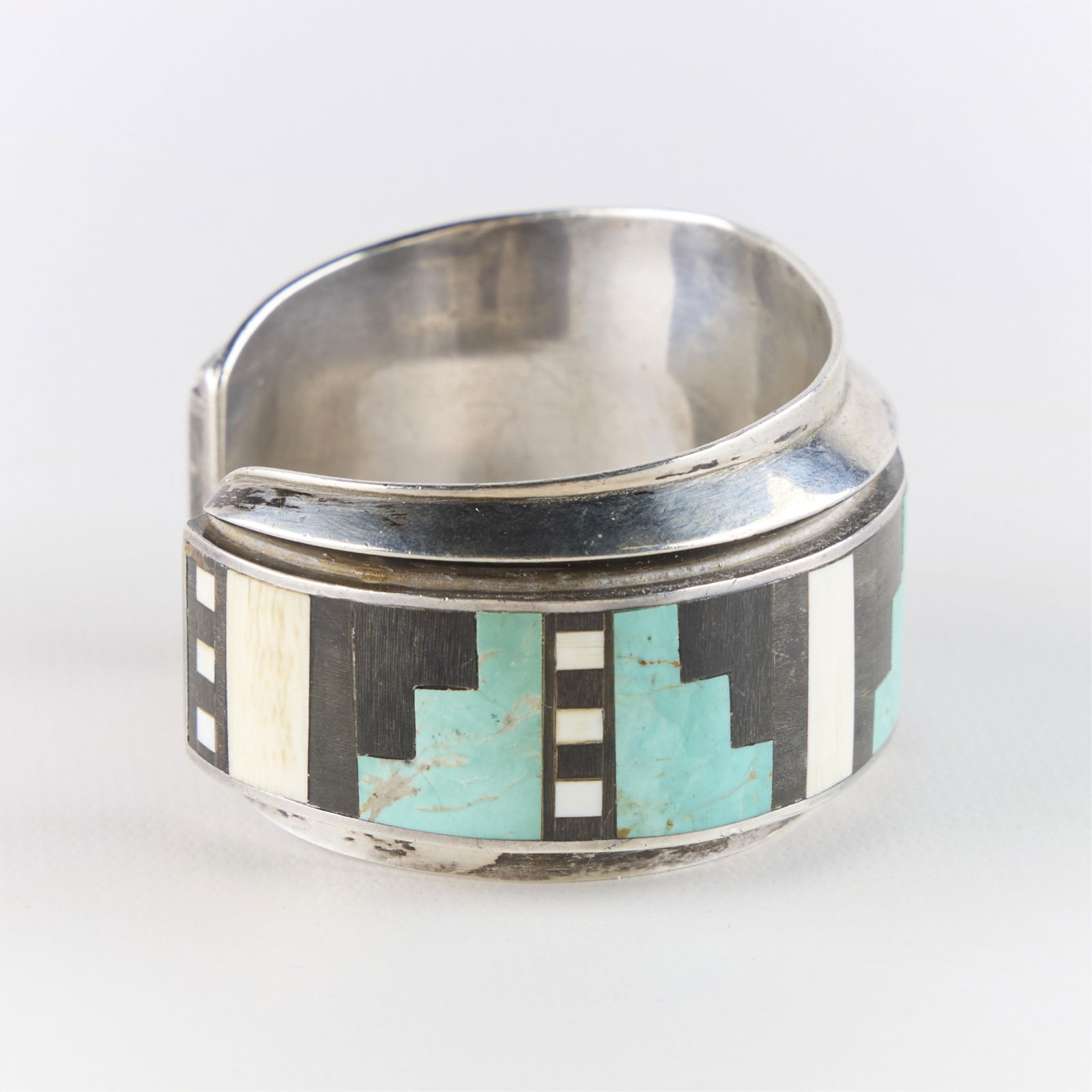 Zuni Silver Bangle - 2