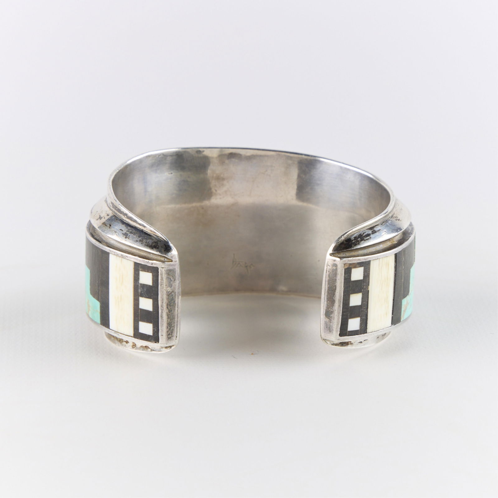 Zuni Silver Bangle - 3