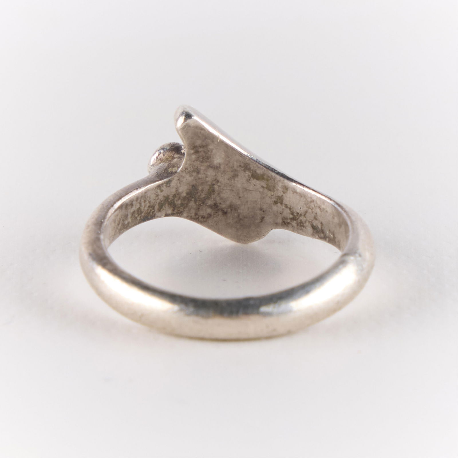 Sterling Silver Modernist Ring .115 ozt - 4