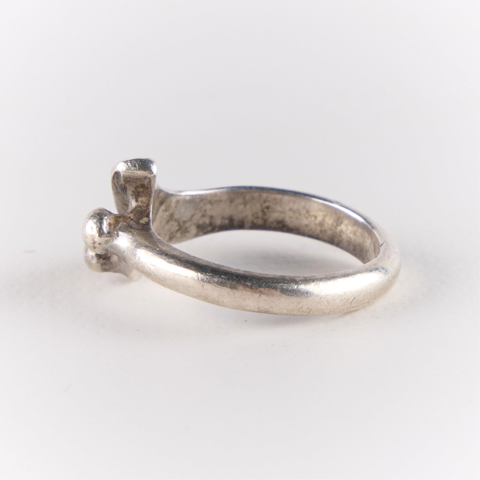 Sterling Silver Modernist Ring .115 ozt - 5