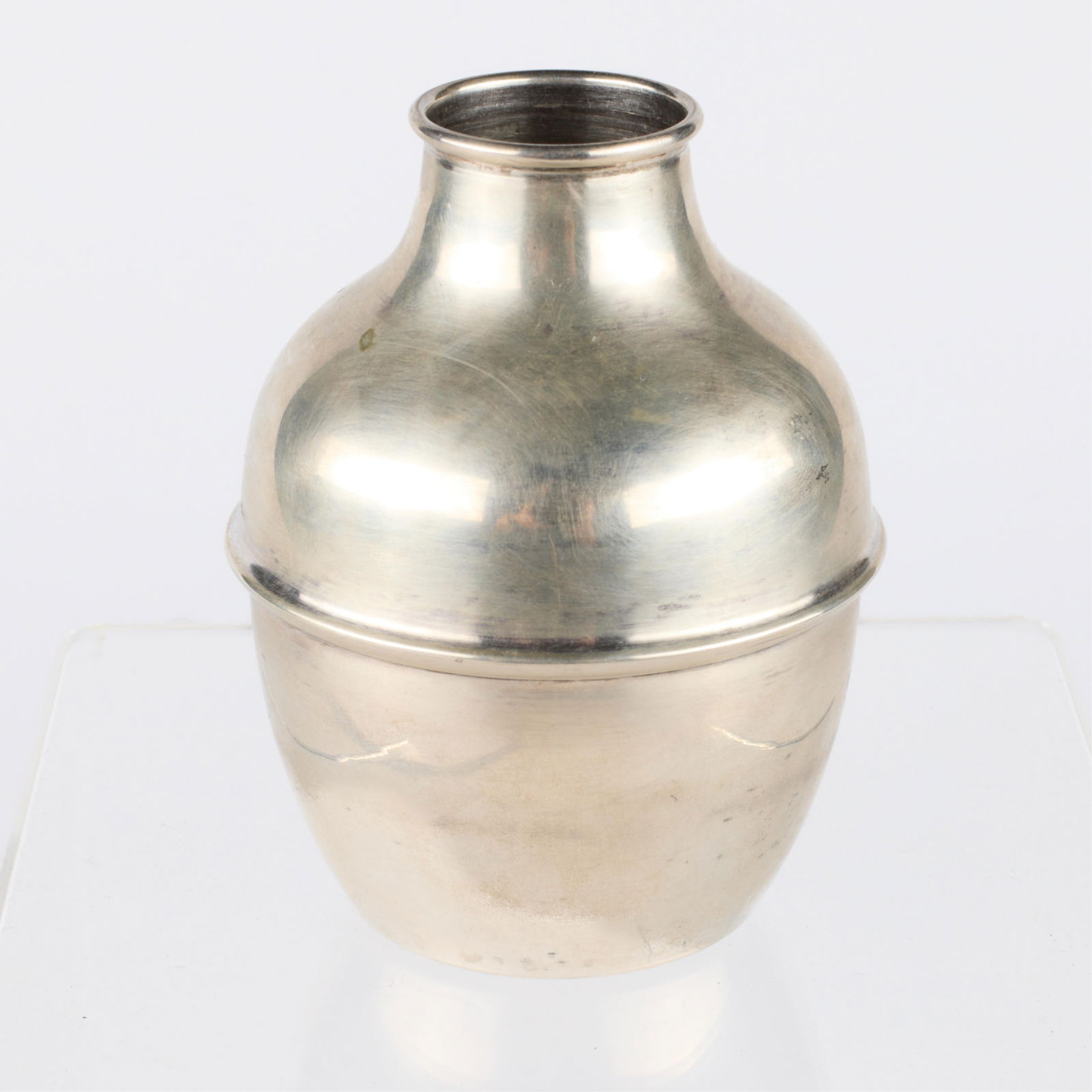 Egyptian 900 Silver Urn Bud Vase (1 of 4)