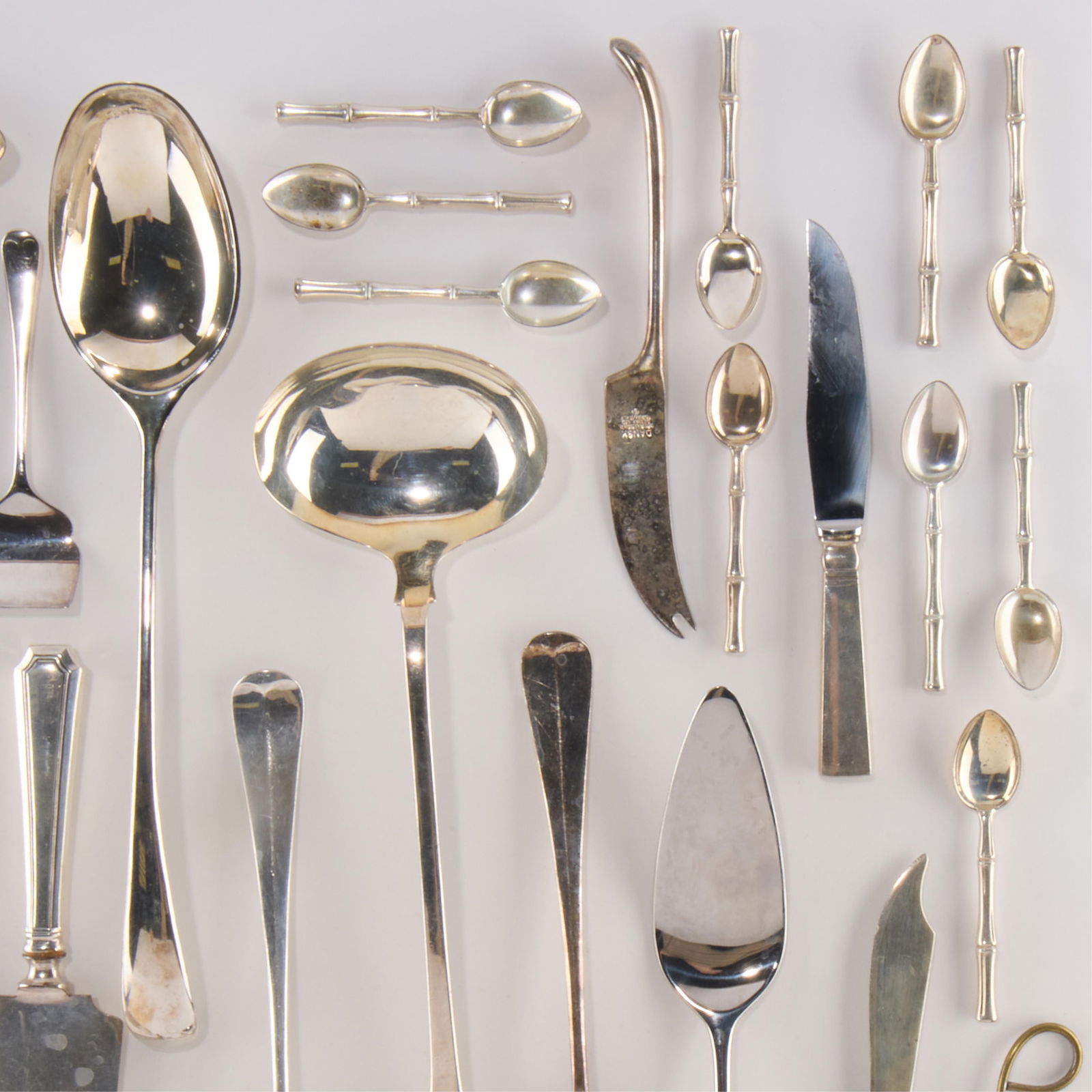 49 Pcs Assorted Serving Utensils Incl. Sterling - 3