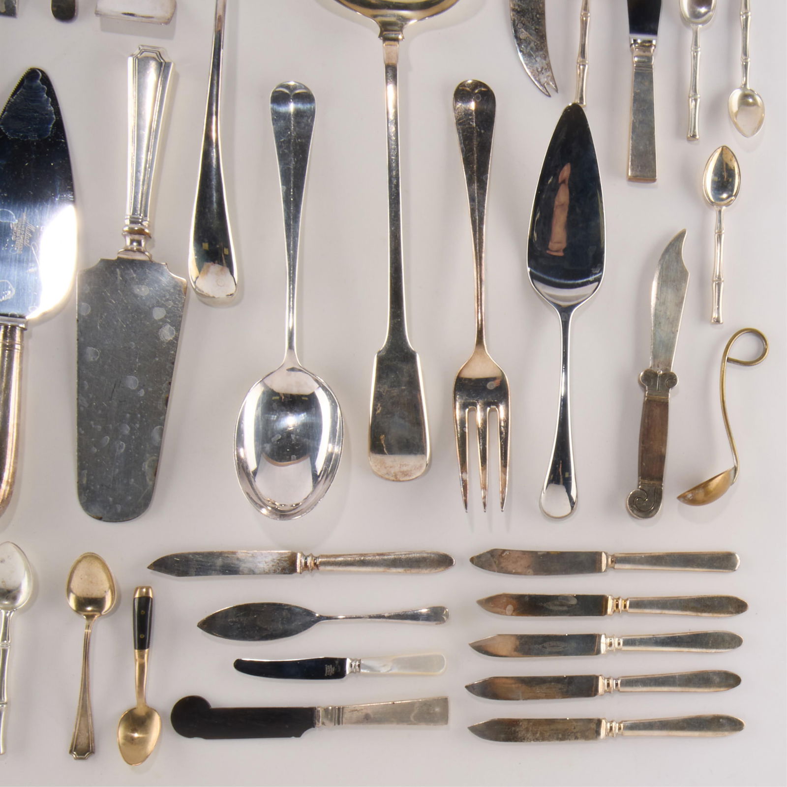 49 Pcs Assorted Serving Utensils Incl. Sterling - 4