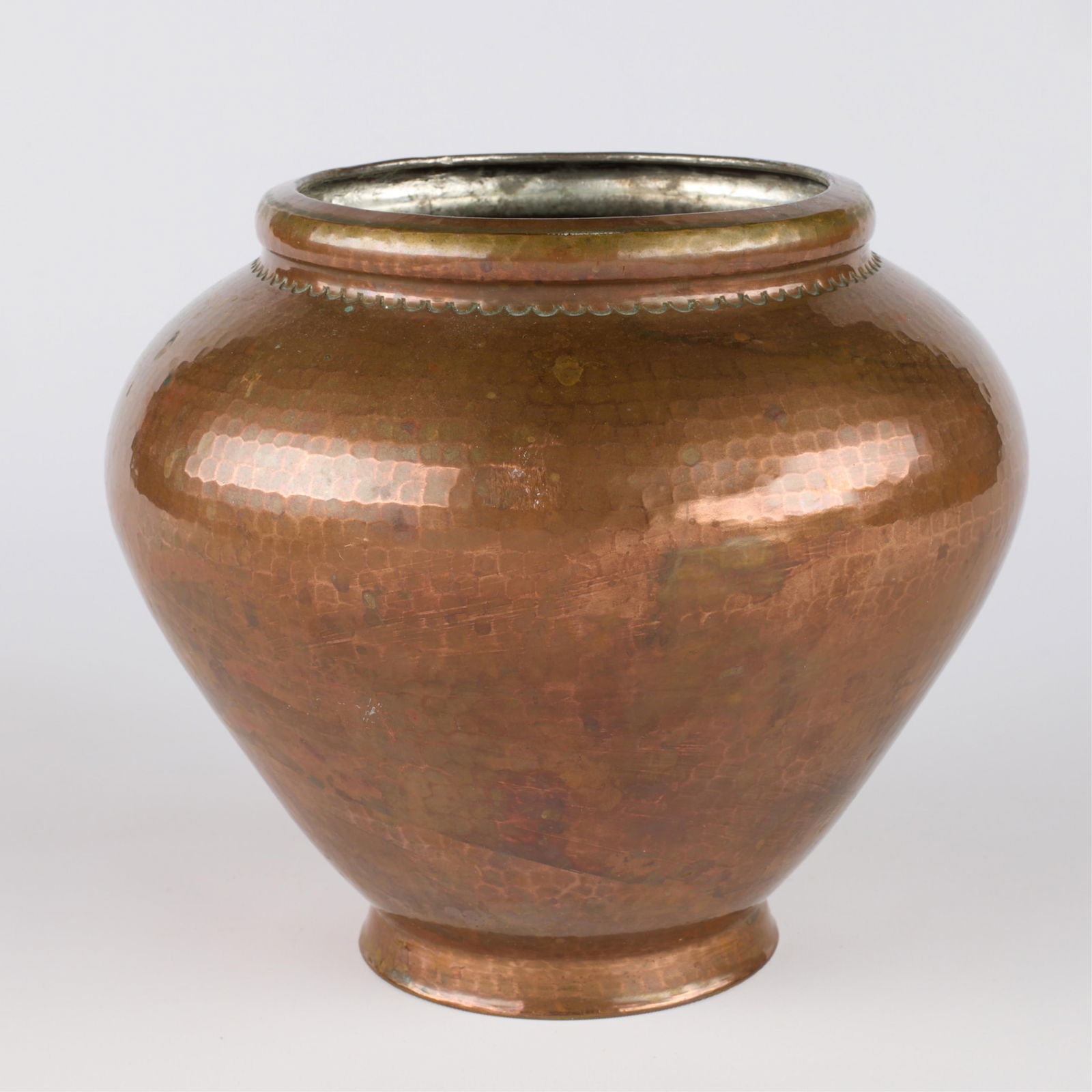 Arts & Crafts Hammered Copper Vase (1 of 5)