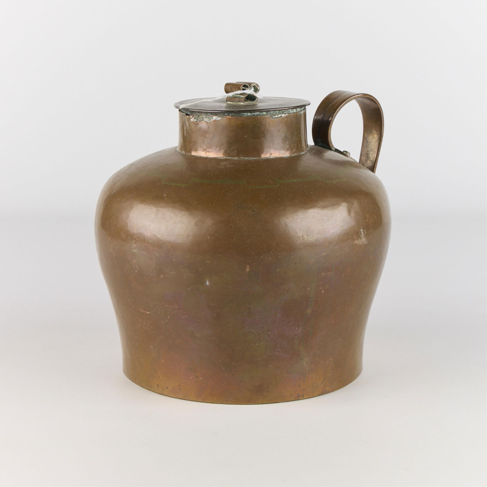 Antique Scandinavian Handwrought Copper Vessel (1 of 5)