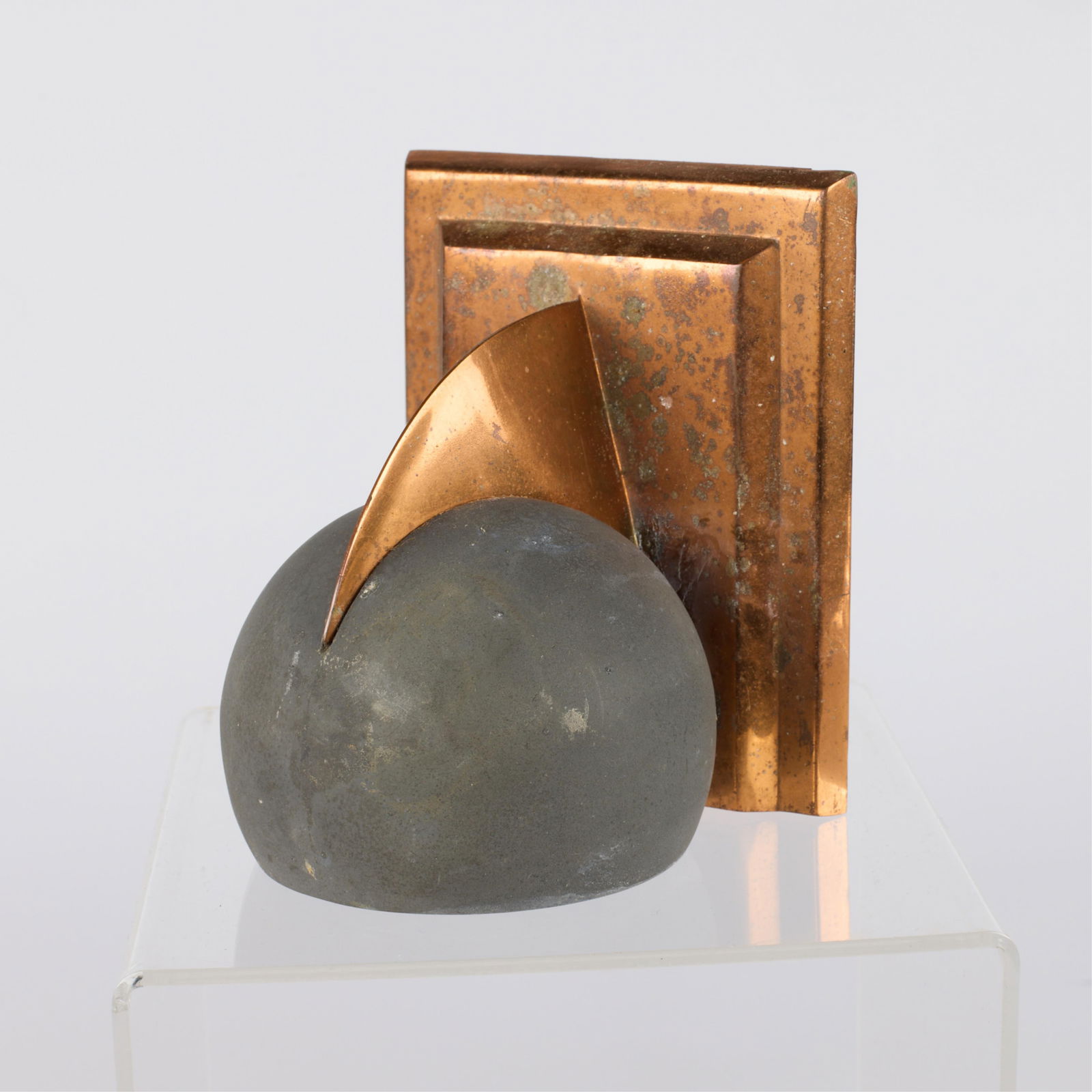 3 Arts & Crafts Decorative Copper Objects - 3