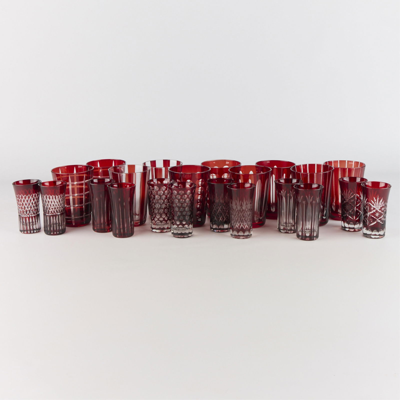 24 Tozai Home Cut Glass Highball & Juice Glasses (1 of 5)