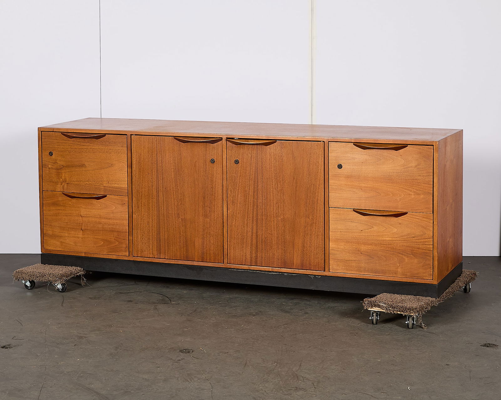 Jens Risom MCM Wooden Office Credenza (1 of 3)