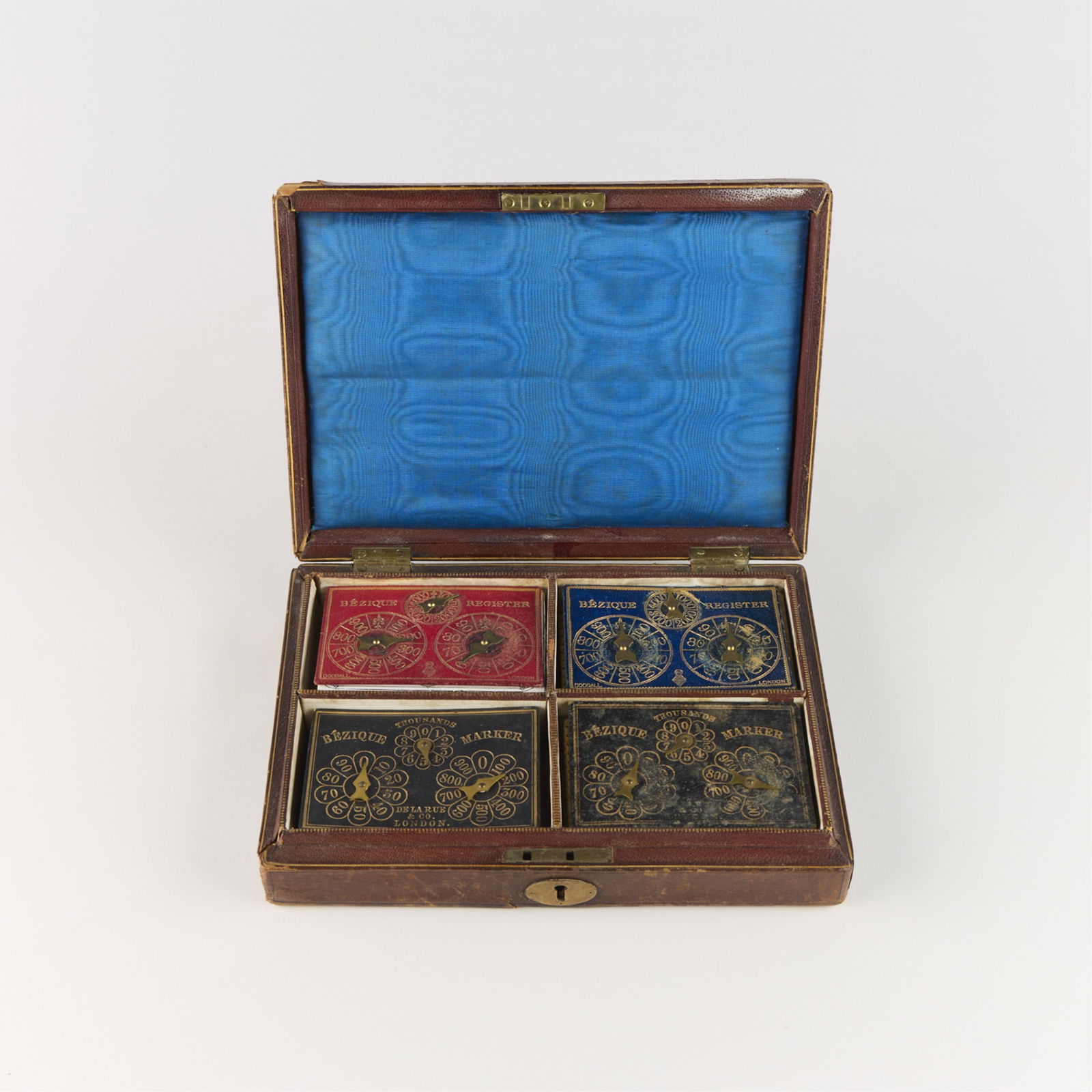 Bezique Card Game w/ Score Marker Set (1 of 4)