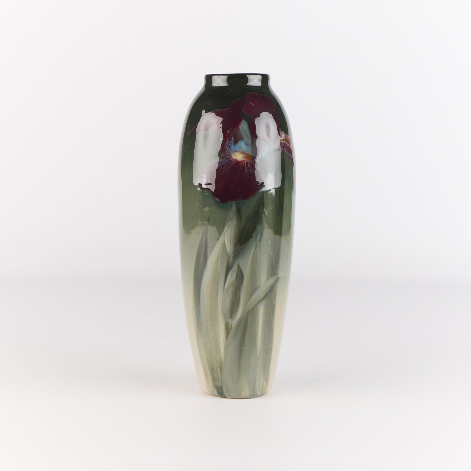 Weller Art Pottery "Eocean Iris" Vase (1 of 5)