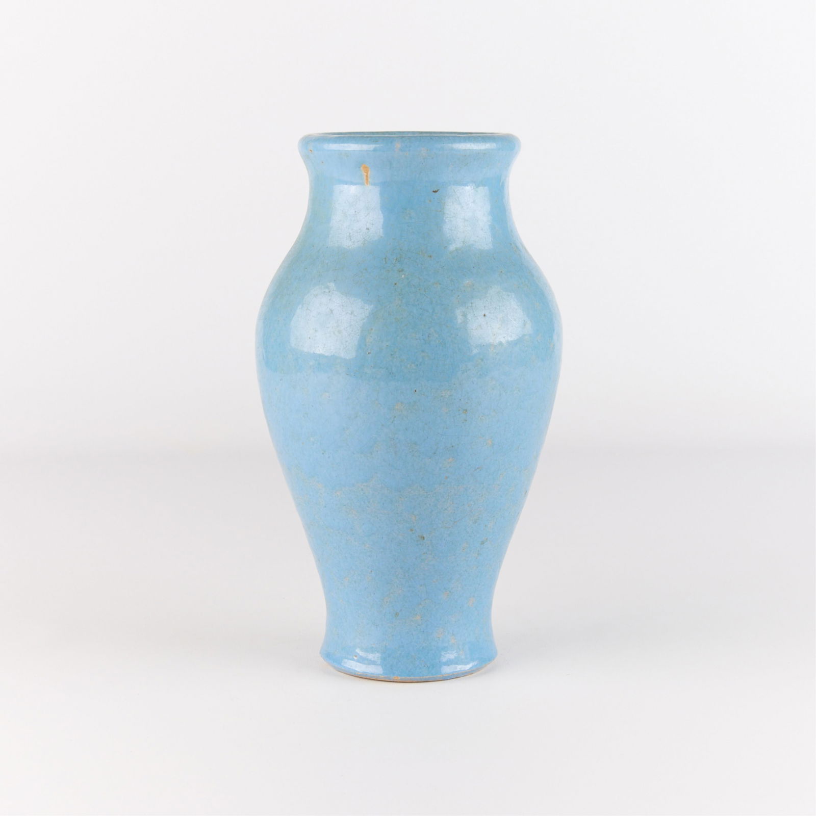 Sunset Mountain Pottery Robin's Egg Blue Vase (1 of 5)