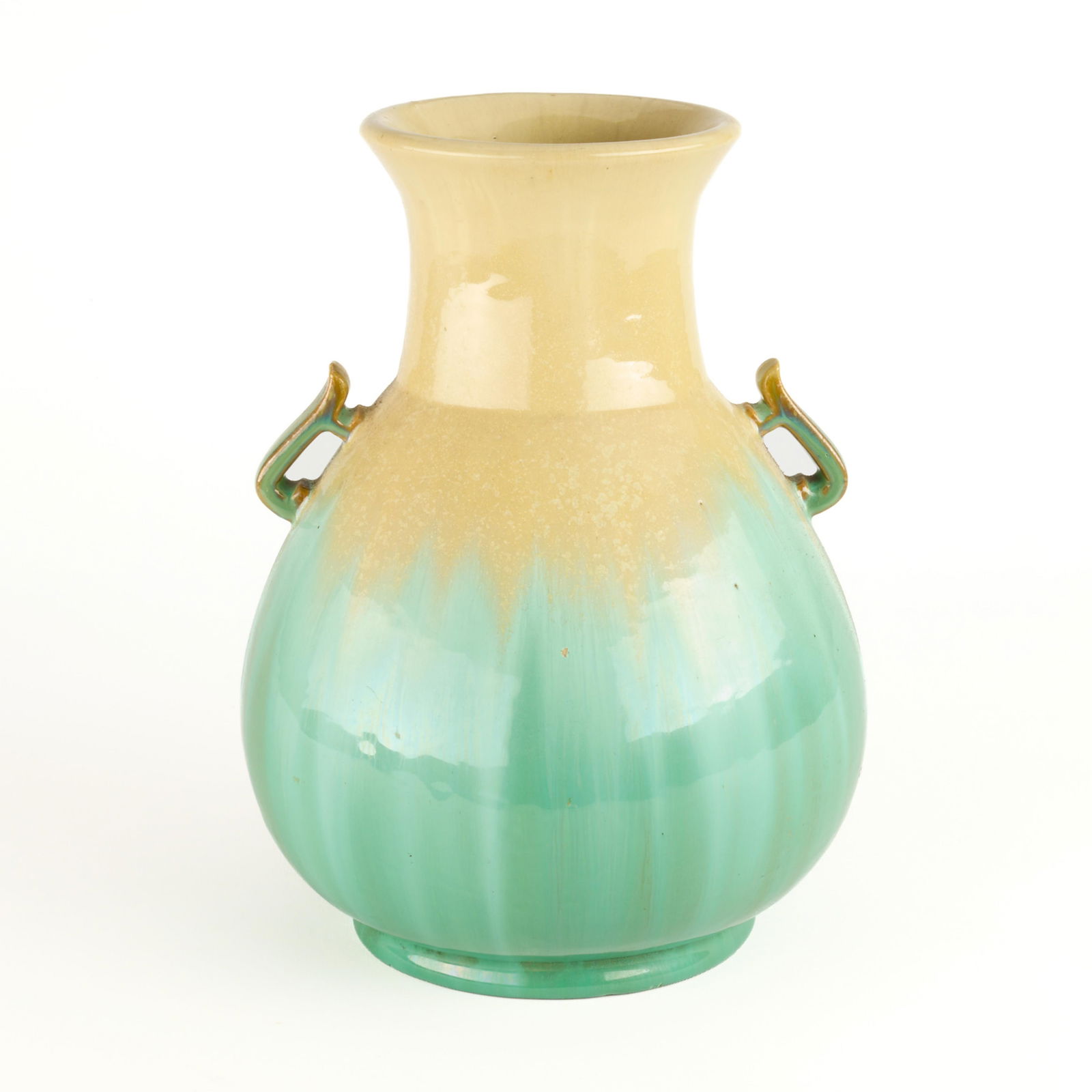 Fulper Pottery Ceramic Two-Handled Baluster Vase (1 of 5)