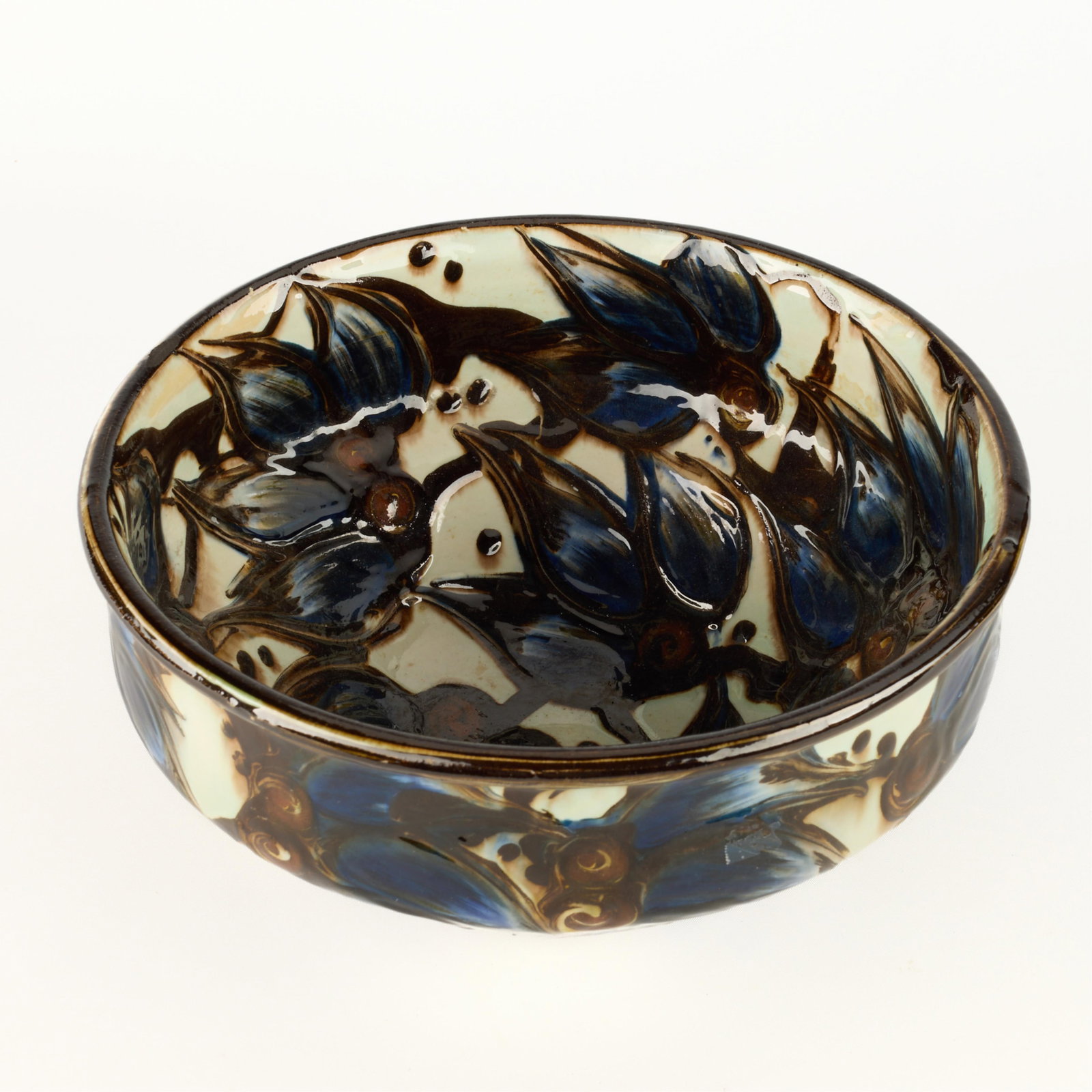 Large Herman A. Kahler Art Deco Pottery Bowl (1 of 5)