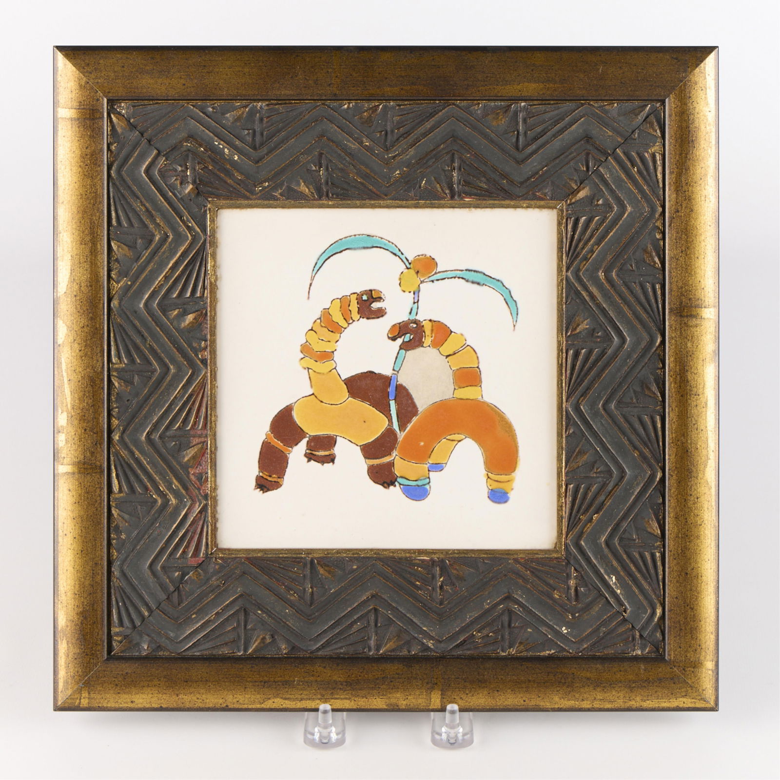 Santa Monica Tile Co. "Malayan Jungle" Tile (1 of 3)