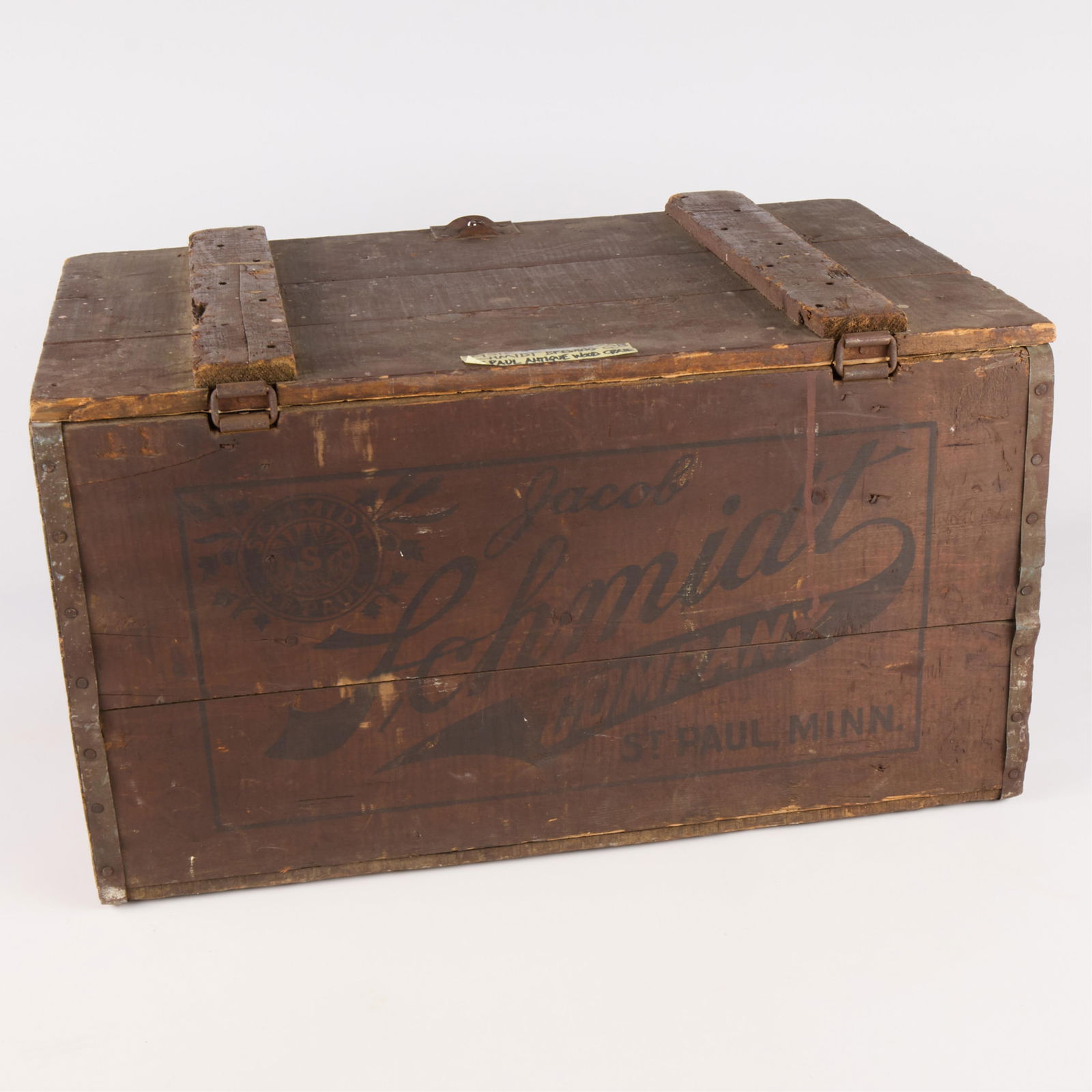 Vtg Jacob Schmidt Brewing Co. Minnesota Beer Crate (1 of 4)
