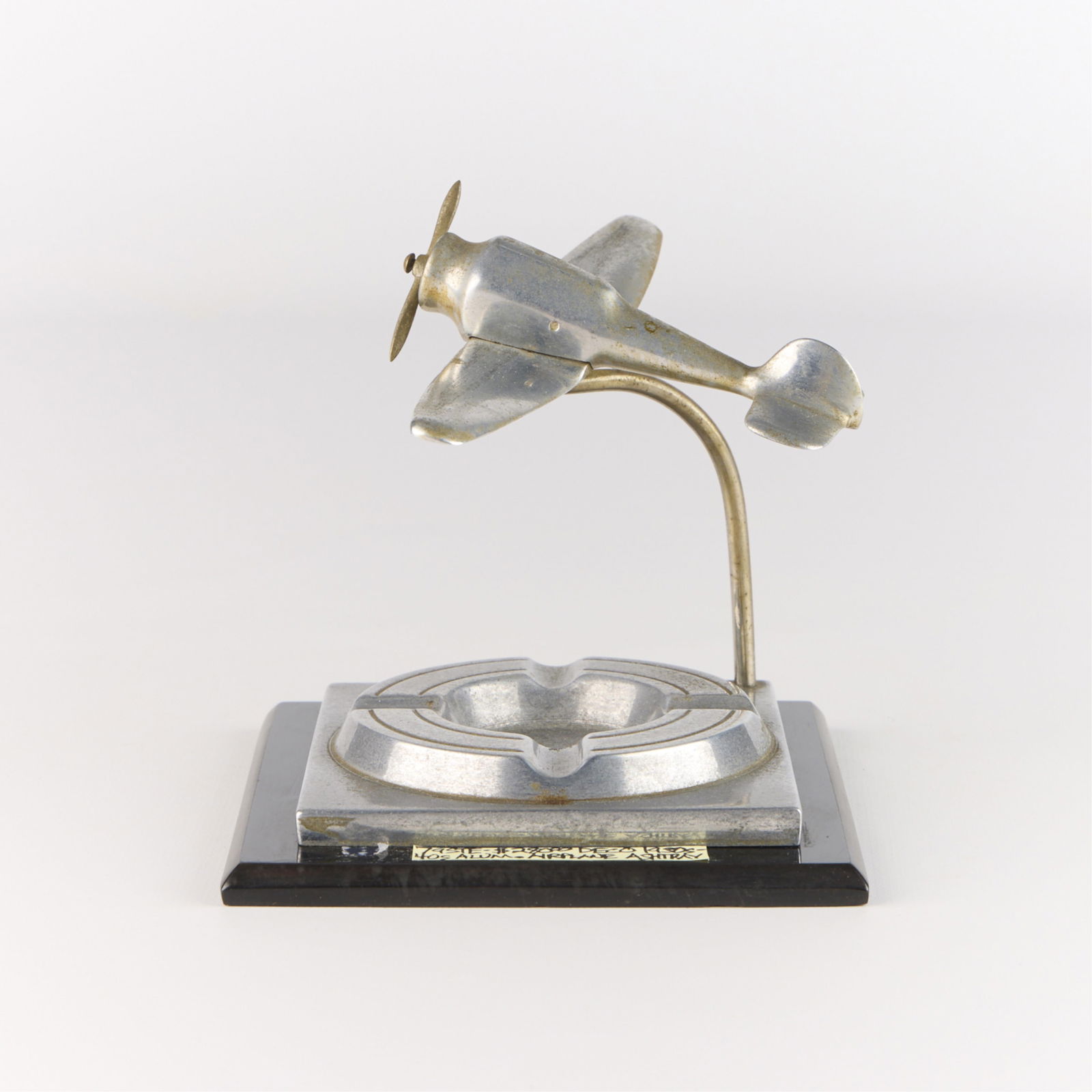 Art Deco Aluminum Airplane Ashtray (1 of 5)