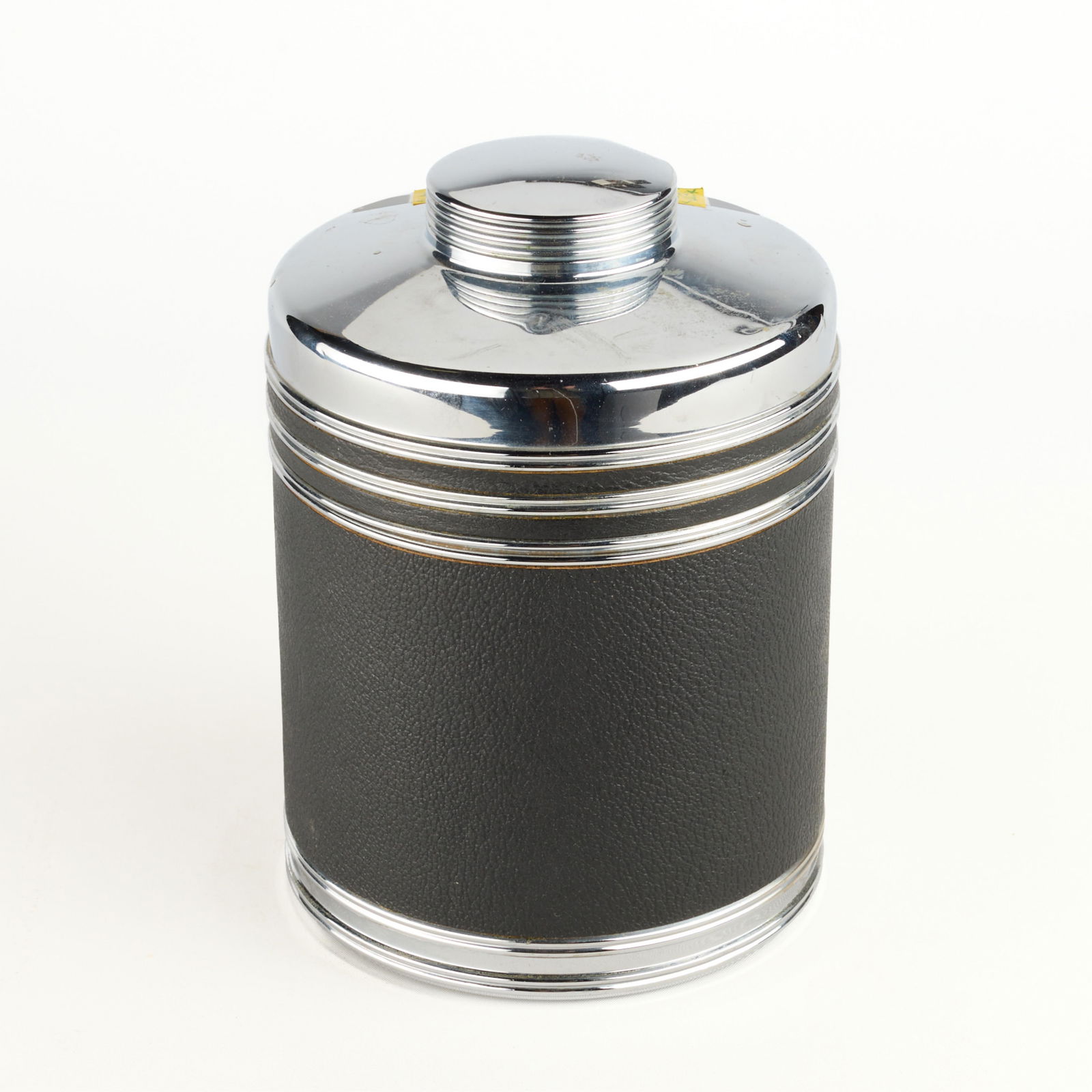 Alfred Dunhill Art Deco Chrome Cigar Humidor (1 of 4)