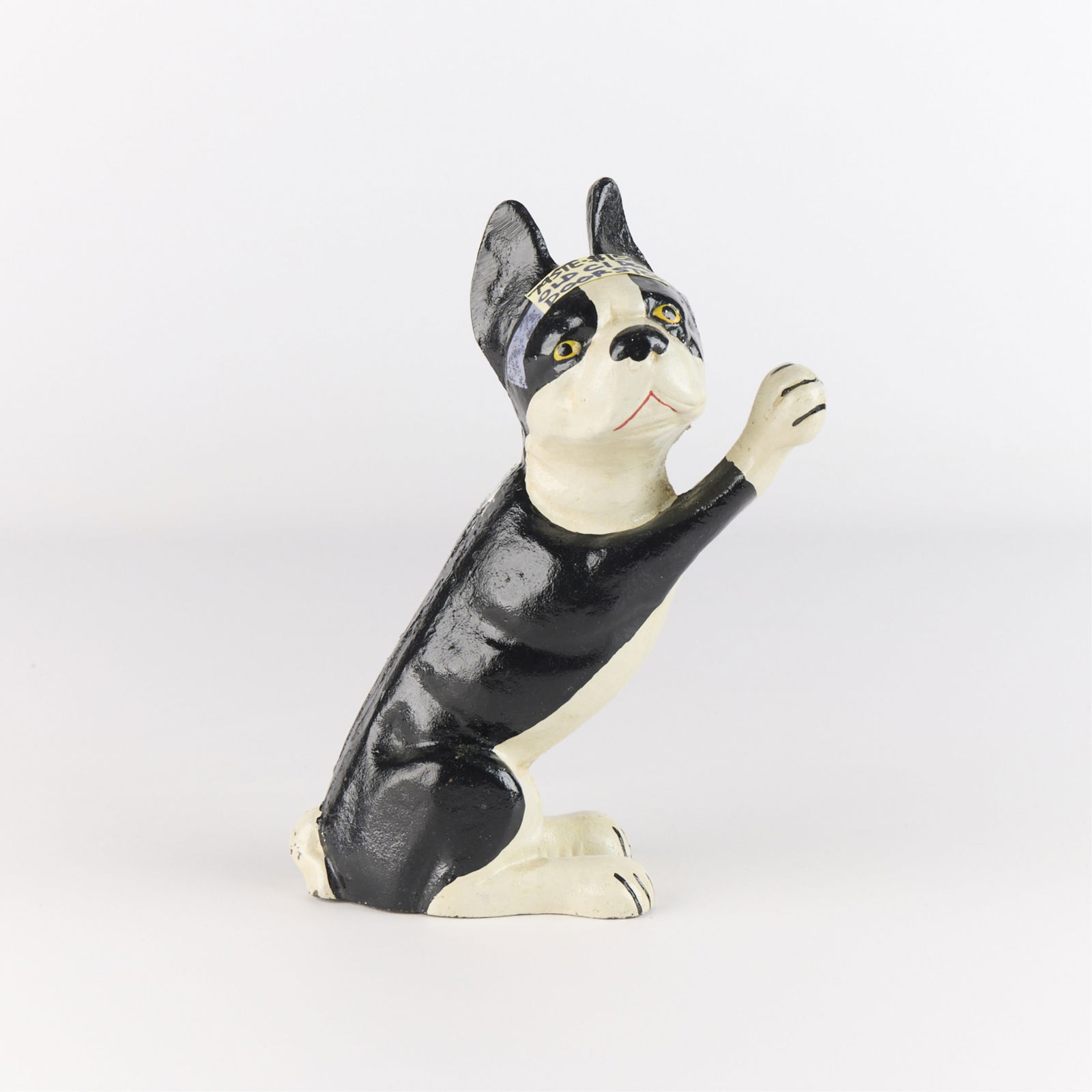 Cast Iron Boston Terrier Dog Doorstop or Bookend (1 of 4)