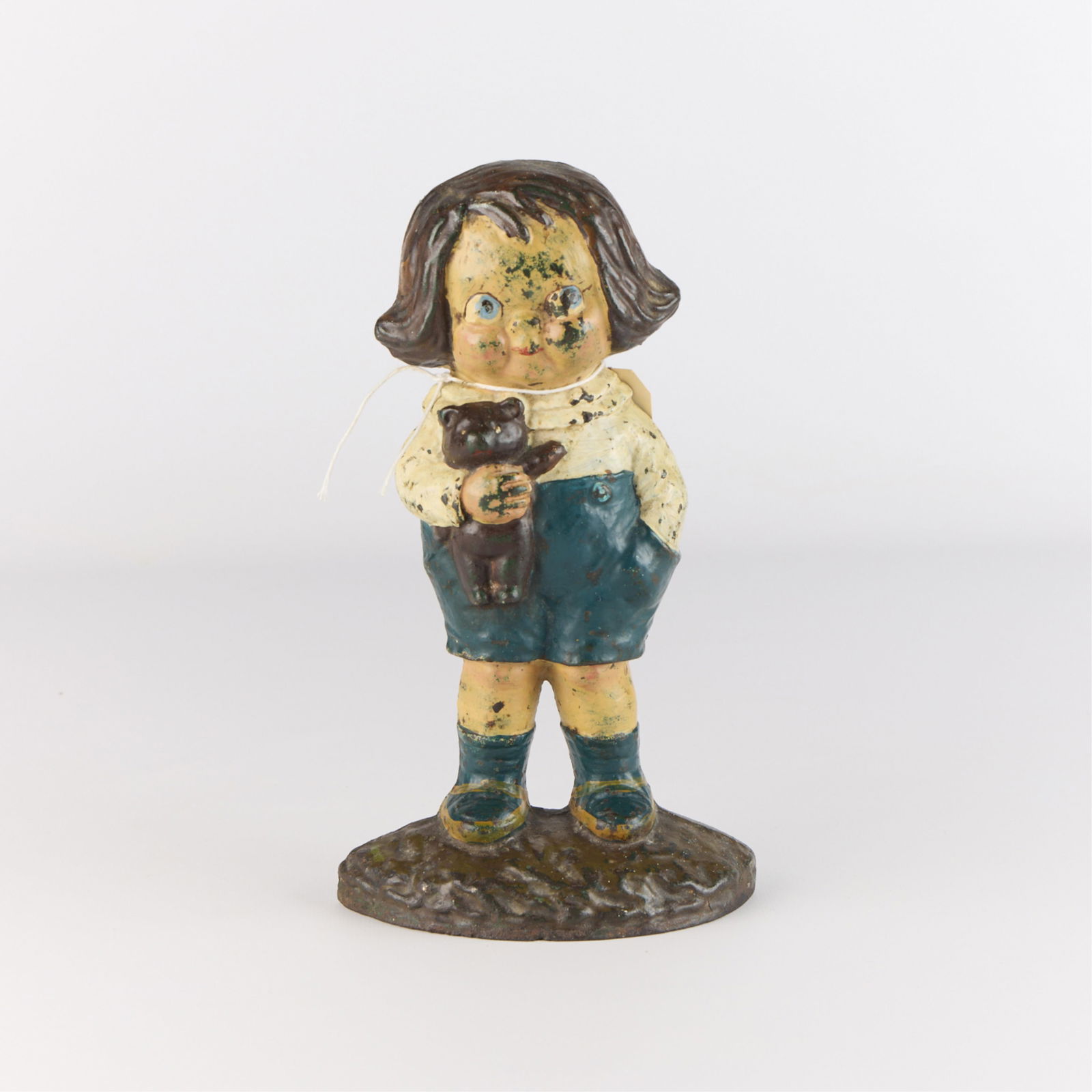 Hubley Style Cast Iron "Bobby Blake" Doorstop (1 of 4)