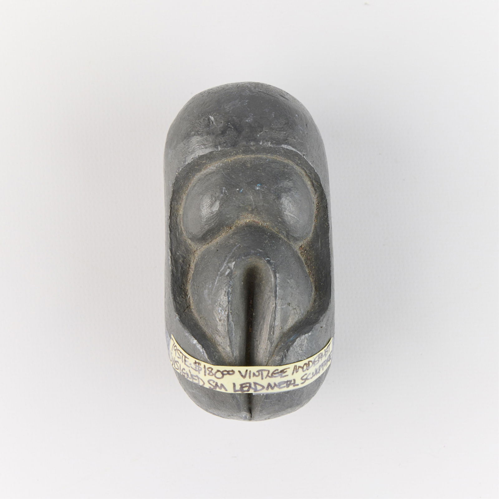 Modernist Abstract Lead Sculptural Paperweight (1 of 3)