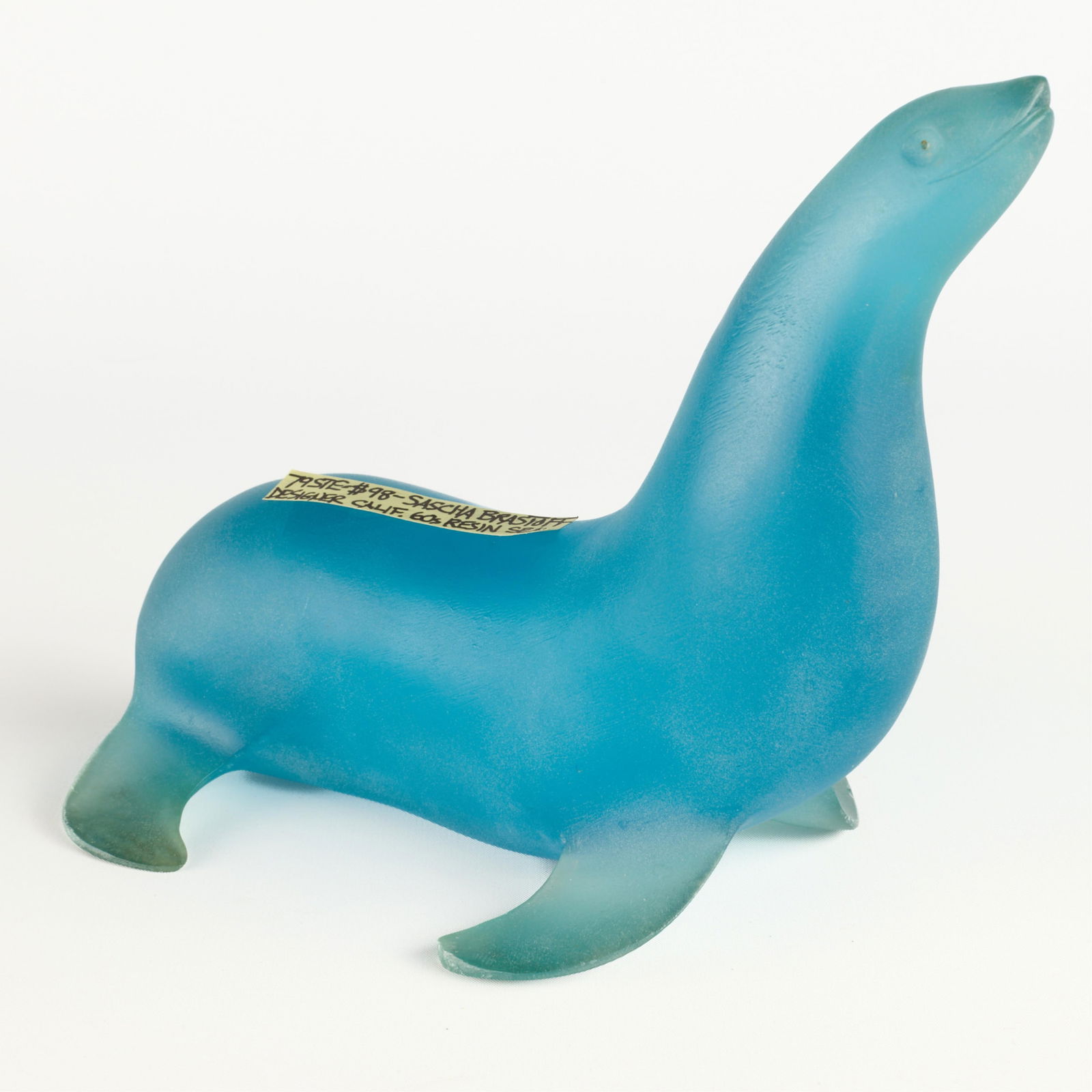 Sascha Brastoff Resin Seal Figure ca. 1970s (1 of 4)