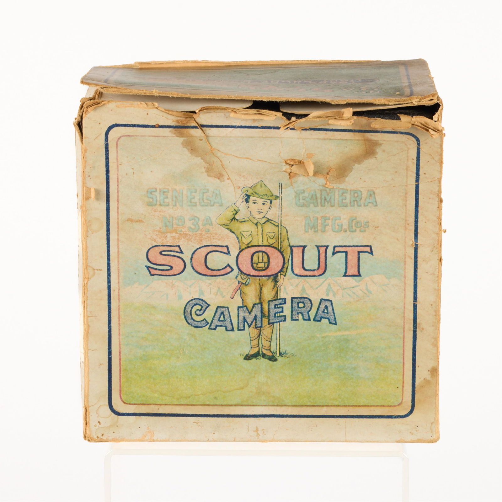 Seneca "Boy Scout No. 3-A" Box Camera w/ Original Box (1 of 6)
