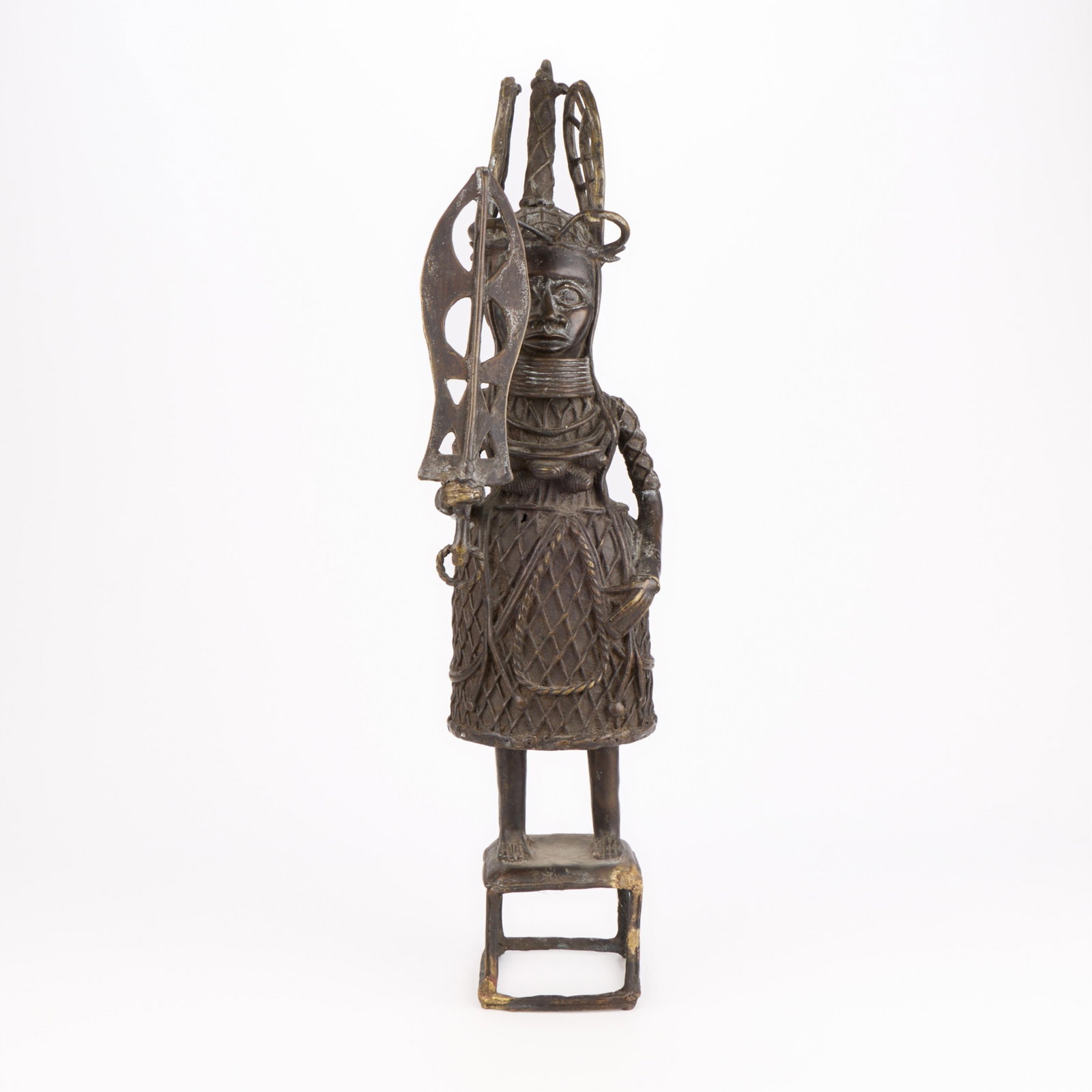 Benin Bronze Sculpture (1 of 6)