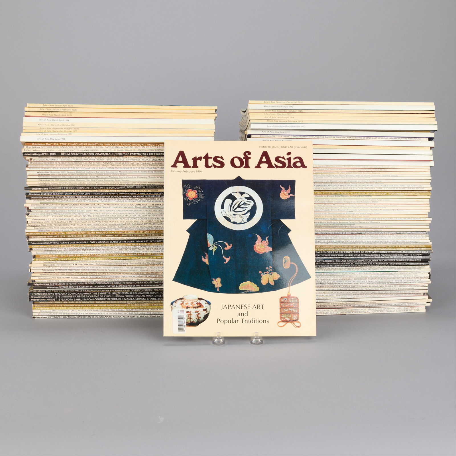 146 Vols. "Orientations" & "Arts of Asia" Magazines (1 of 3)