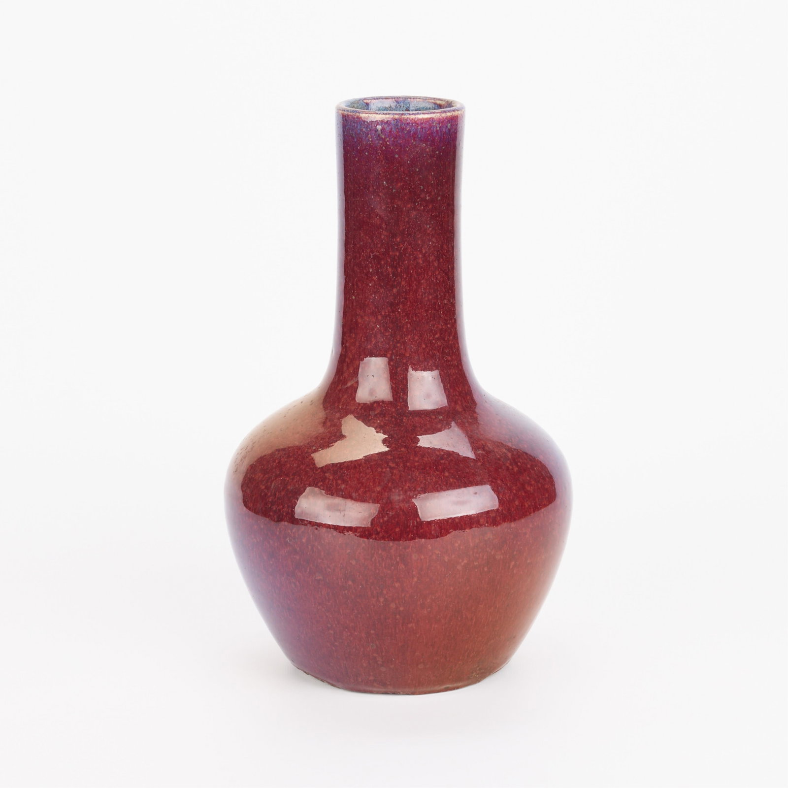 Chinese Oxblood Sang-de-Boeuf Porcelain Vase (1 of 4)