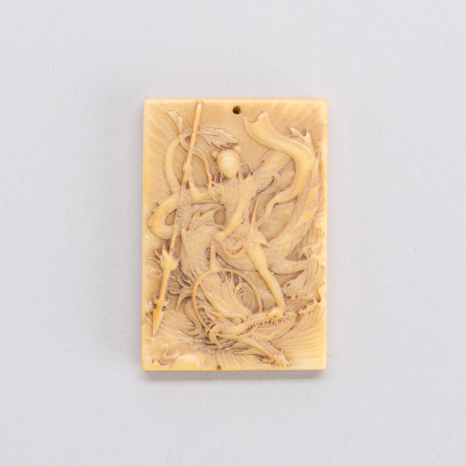 Chinese Hetian Jade Plaque (1 of 3)