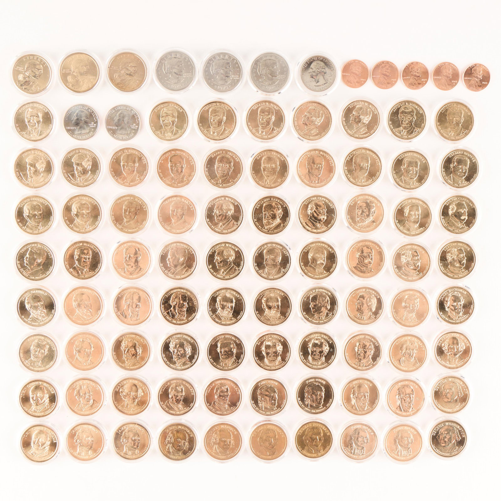 84 Pcs American Coinage & Numismatics (1 of 6)