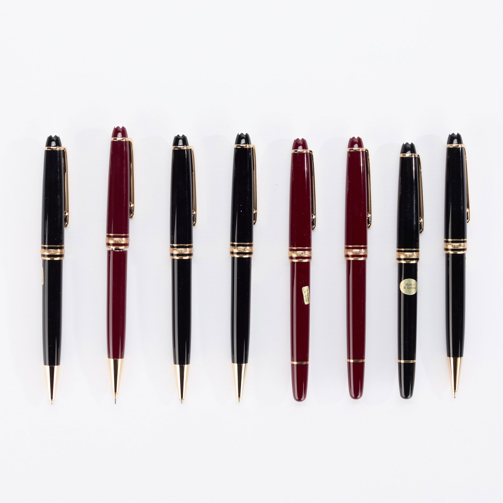8 Montblanc Meisterstuck Pens & Pencils Incl. 14k (1 of 4)